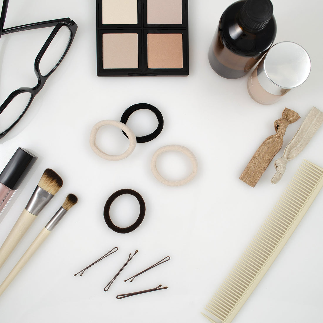 Cyndibands 10psc New pearl Colored flow glitter rhinestones 3D Nail Art Decorations, Alloy Nail Charms, Nails Rhinestones Nail Supplies #683: White