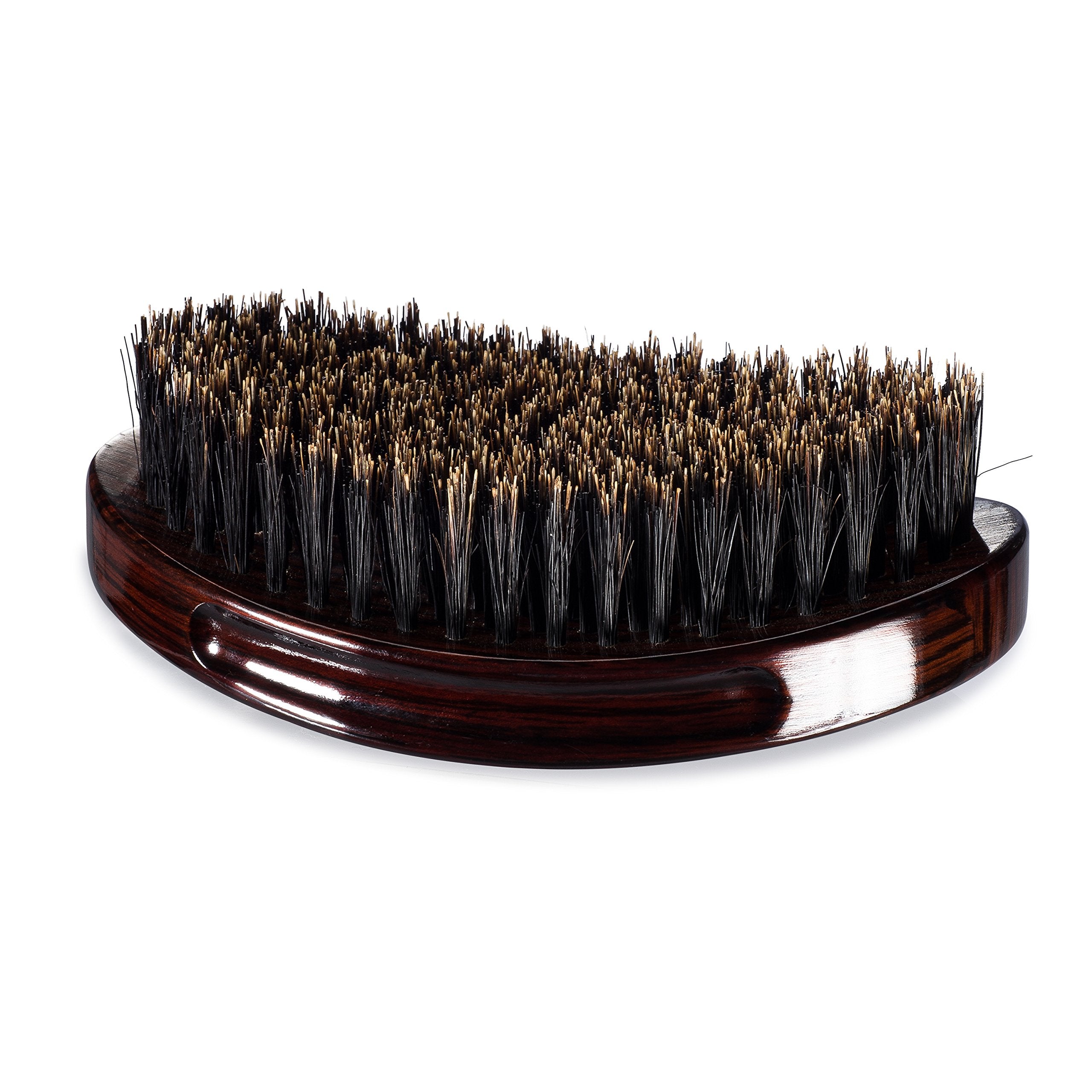 Torino Pro Wave Brush #730 By Brush King - Medium Curve 360 Waves Palm Brush - ALL Purpose 360 Waves Brush