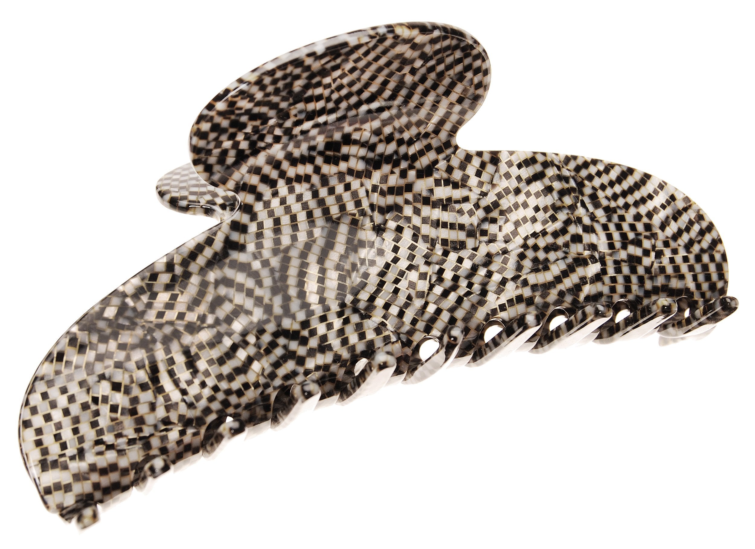 Opera Silver : France Luxe Jumbo Couture Jaw - Opera Silver