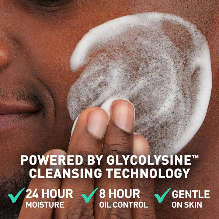 CeraVe Balancing Air Foam Face Wash, Foaming Facial Cleanser For Combination Skin, 8HR Oil Control + 24HR Hydration, Fragrance-Free & Non-Comedogenic, With Glycolysine™ & 3 Essential Ceramides, 8oz