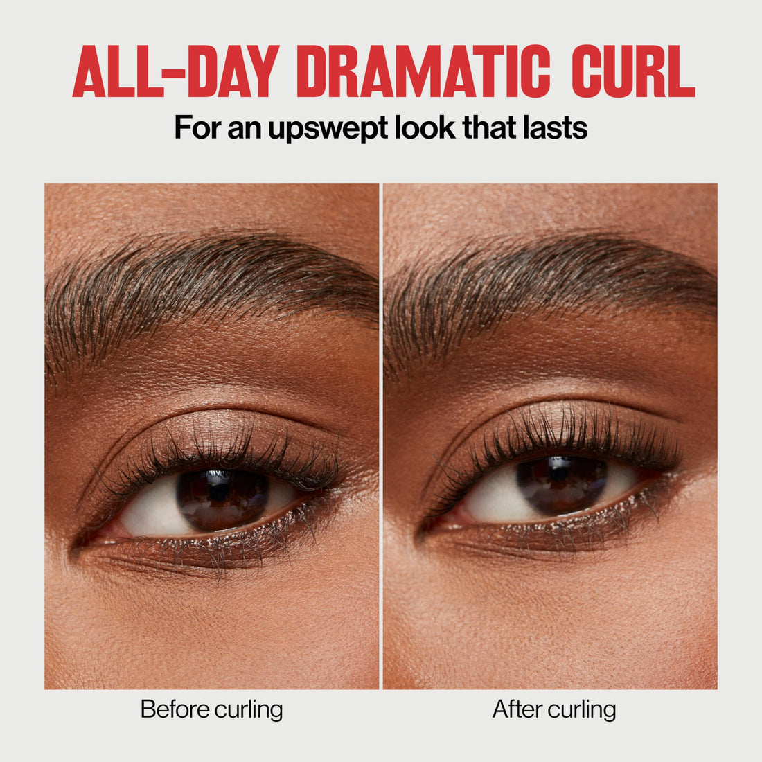 Revlon Extra Curl Lash Curler, Gives an All Day Dramatic Eyelash Look, with Non-Slip Finger Grips, Easy to Use, 1 Count