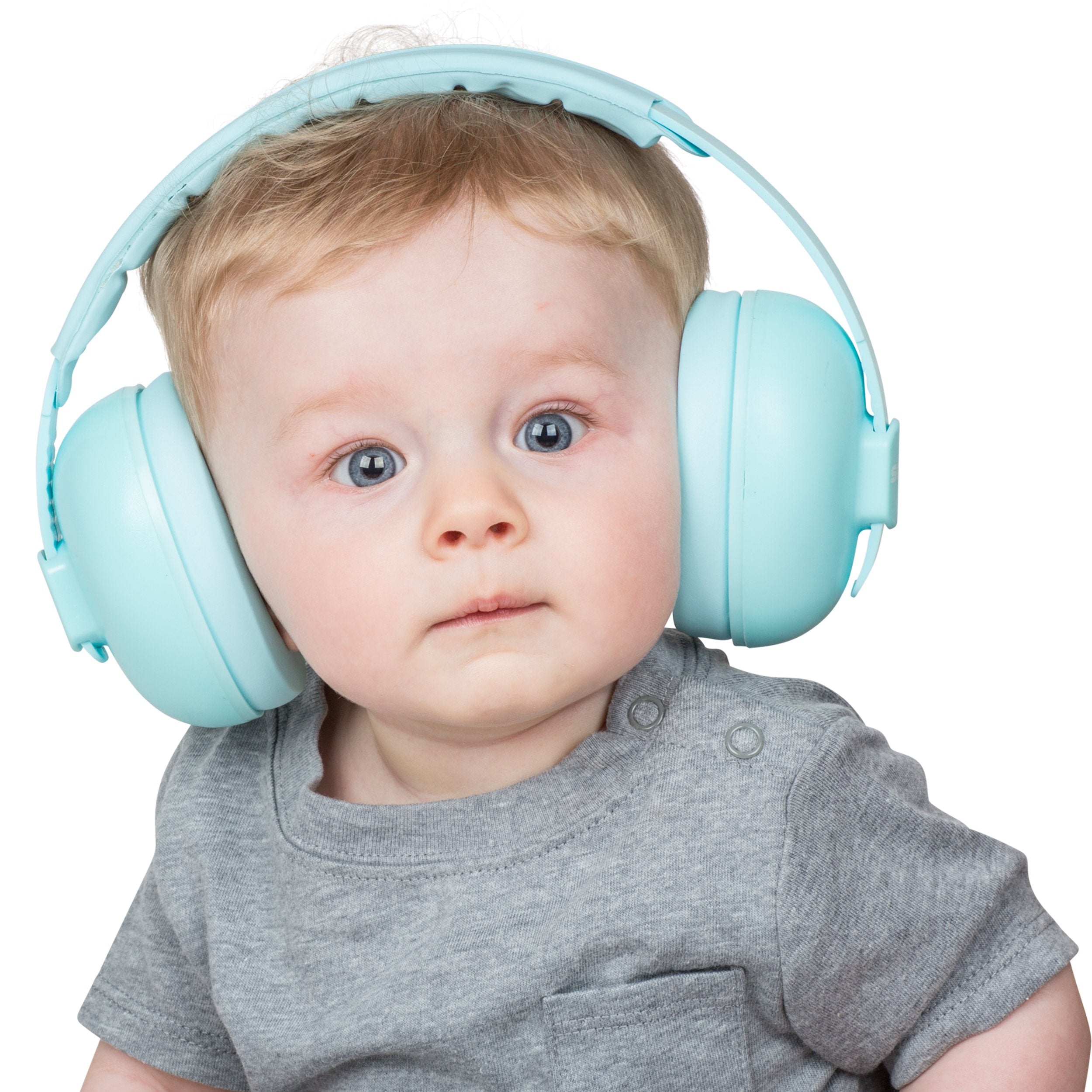 Snug Baby Earmuffs, Best Toddler & Infant Hearing Protection Ages 0-2+ Ear Protection for Babies (Blue)