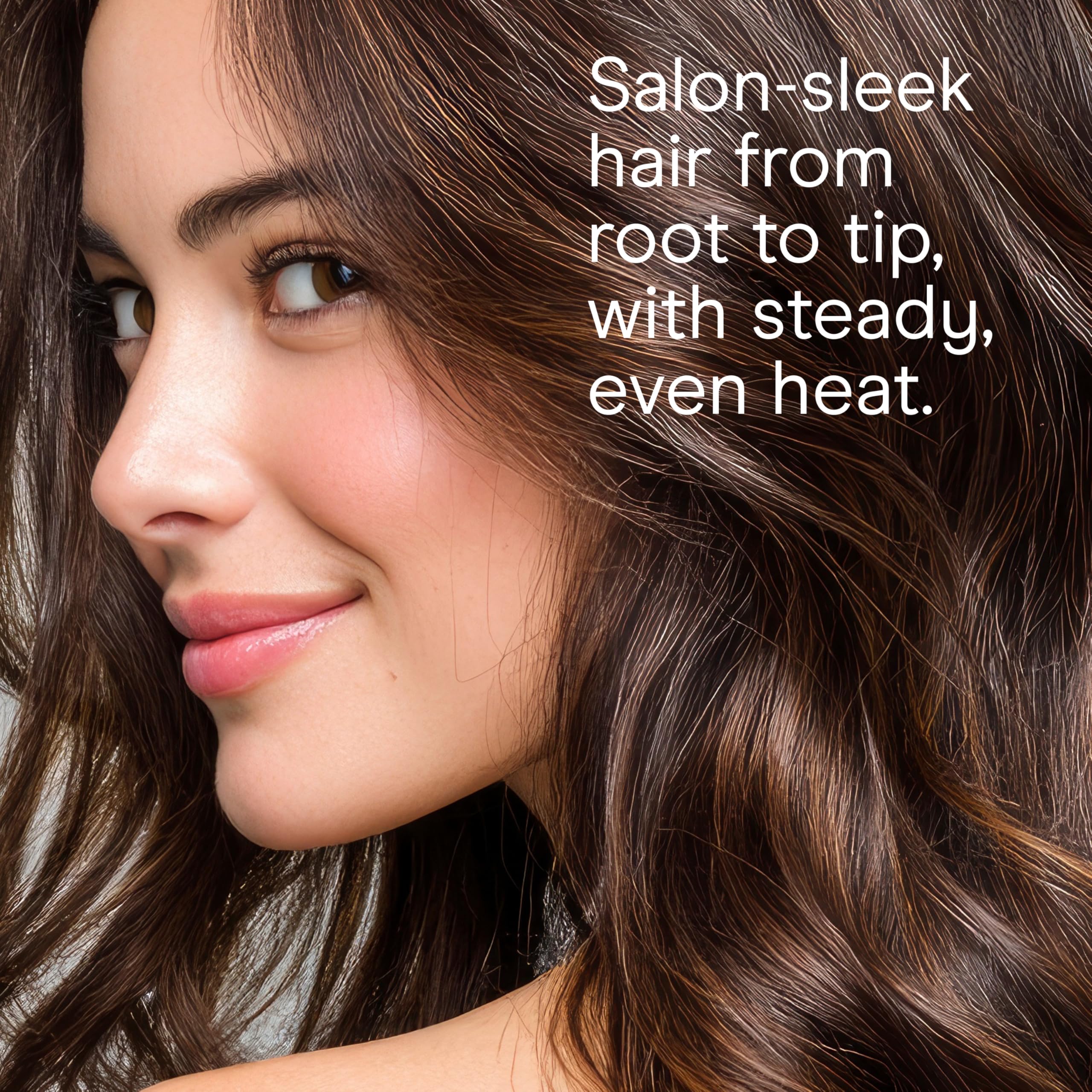 Conair Hair Dryer with Retractable Cord, 1875W Blow Dryer, 3 Heat Settings, 2 Speeds, Blow Dryer with Diffuser and Concentrator Attachments, Ionic + Tourmaline Technology, Pink