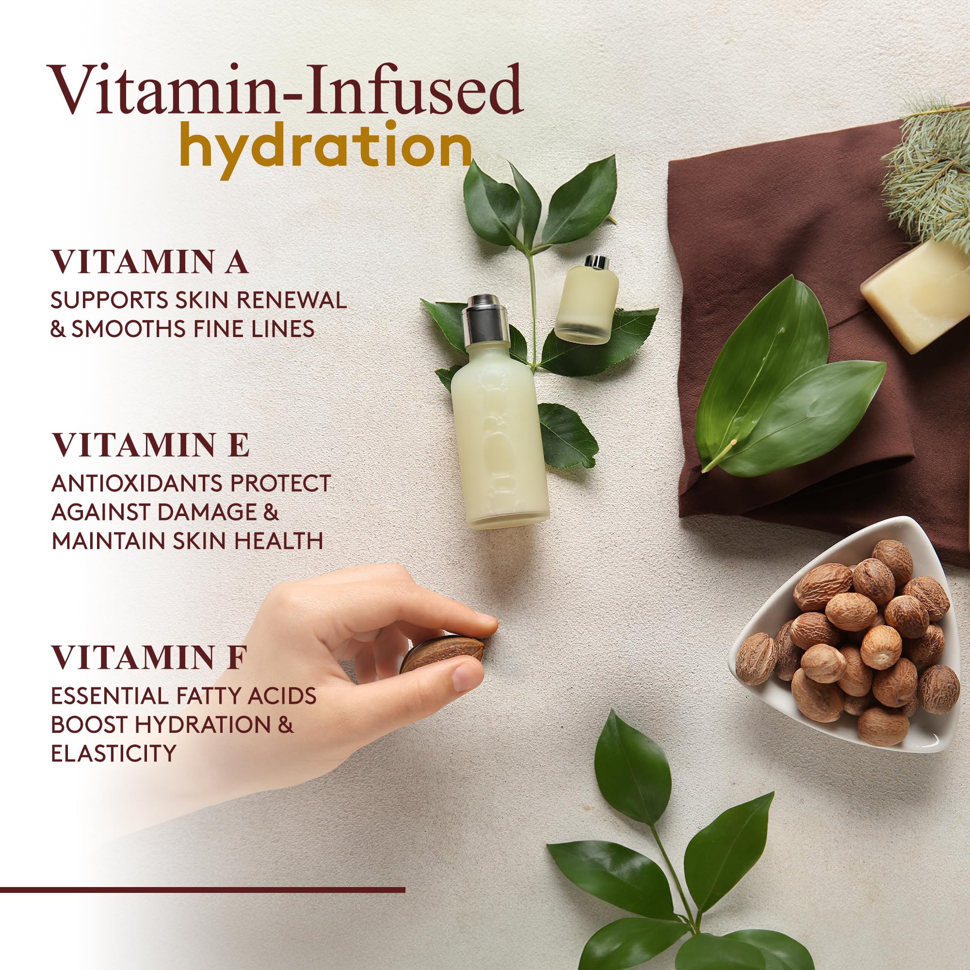 Okay Shea Butter Chunks Jar, Yellow, 10 Ounce