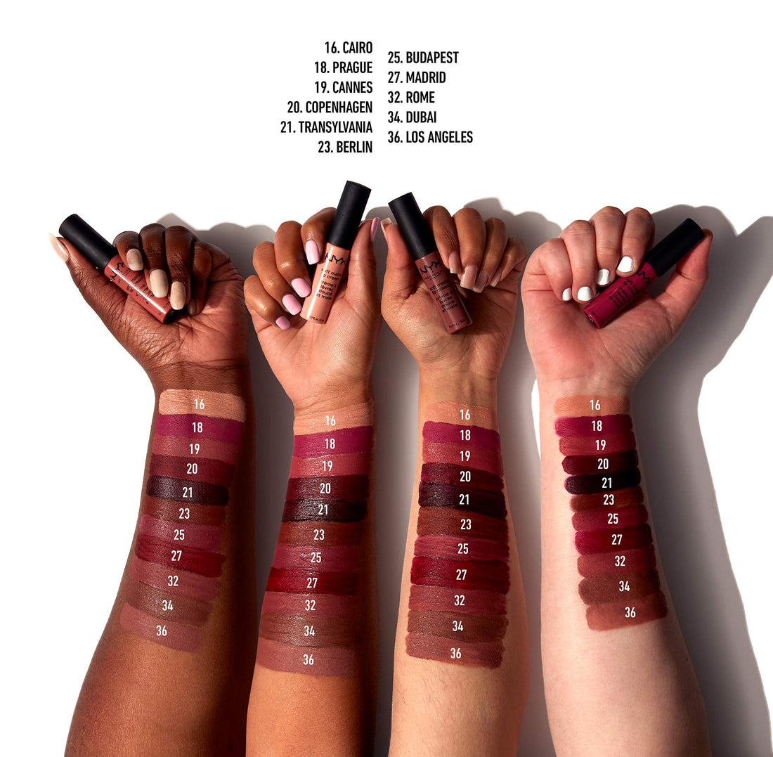 NYX Soft Matte Lip Cream - SMLC 16 Cairo - Pure Nude 0.27 fl. oz 8 ml
