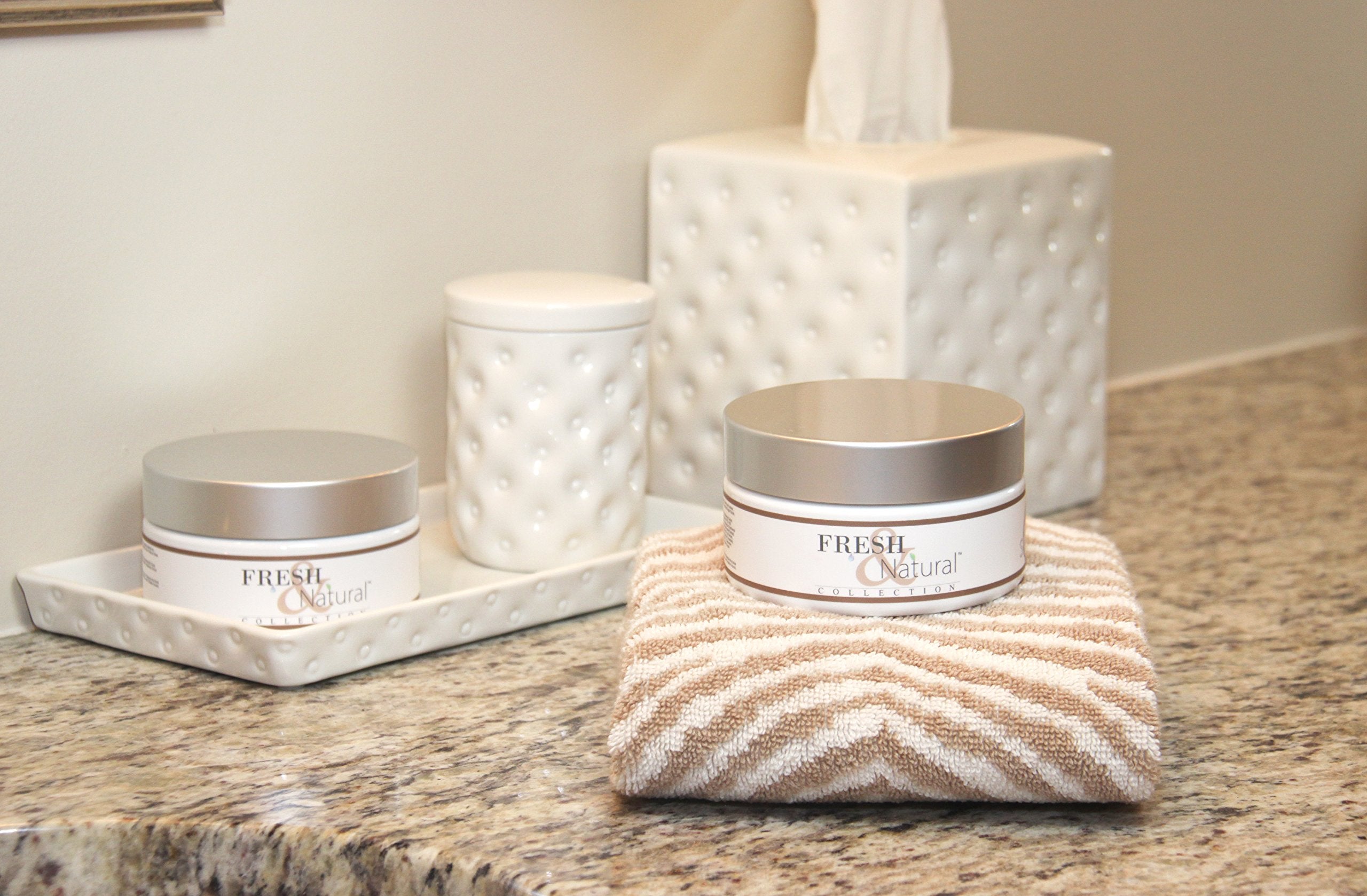 Fresh & Natural Skin Care Sugar Scrub, Coconut Vanilla, 8 Ounce