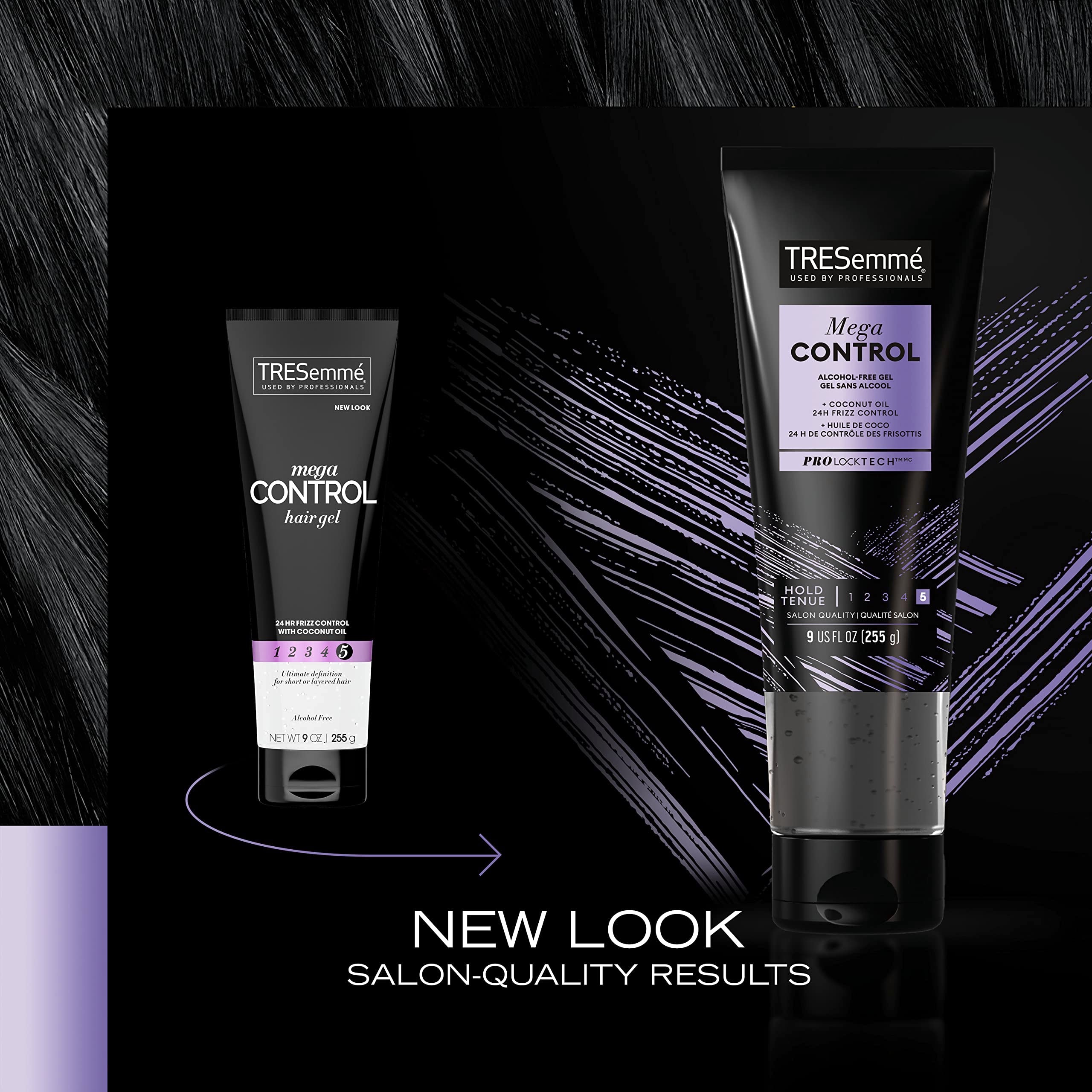 TRESemme Tres Two Hair Gel, Mega Sculpting 9 Oz (Pack Of 6)