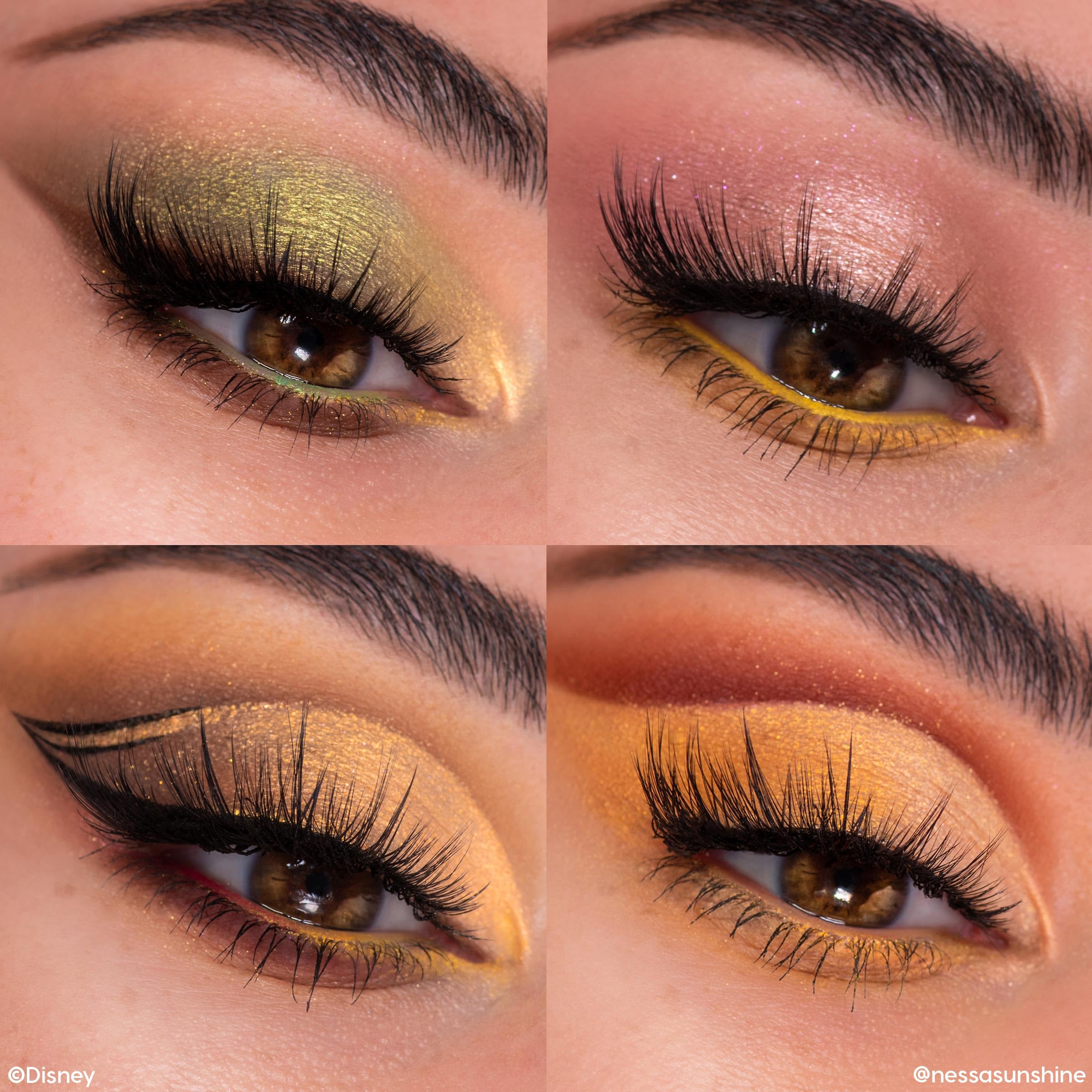 ColourPop x Winnie the Pooh Sweet As Can Bee Eyeshadow Palette - Honey Tone Eye Makeup Palette with Metallic, Matte & Matte Sparkle Finishes - High-Pigment Formula (0.4 oz)