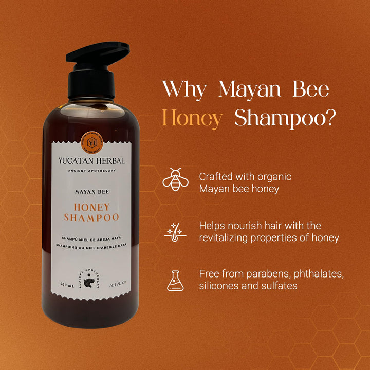 Yucatan Herbal Mayan Bee Honey Shampoo