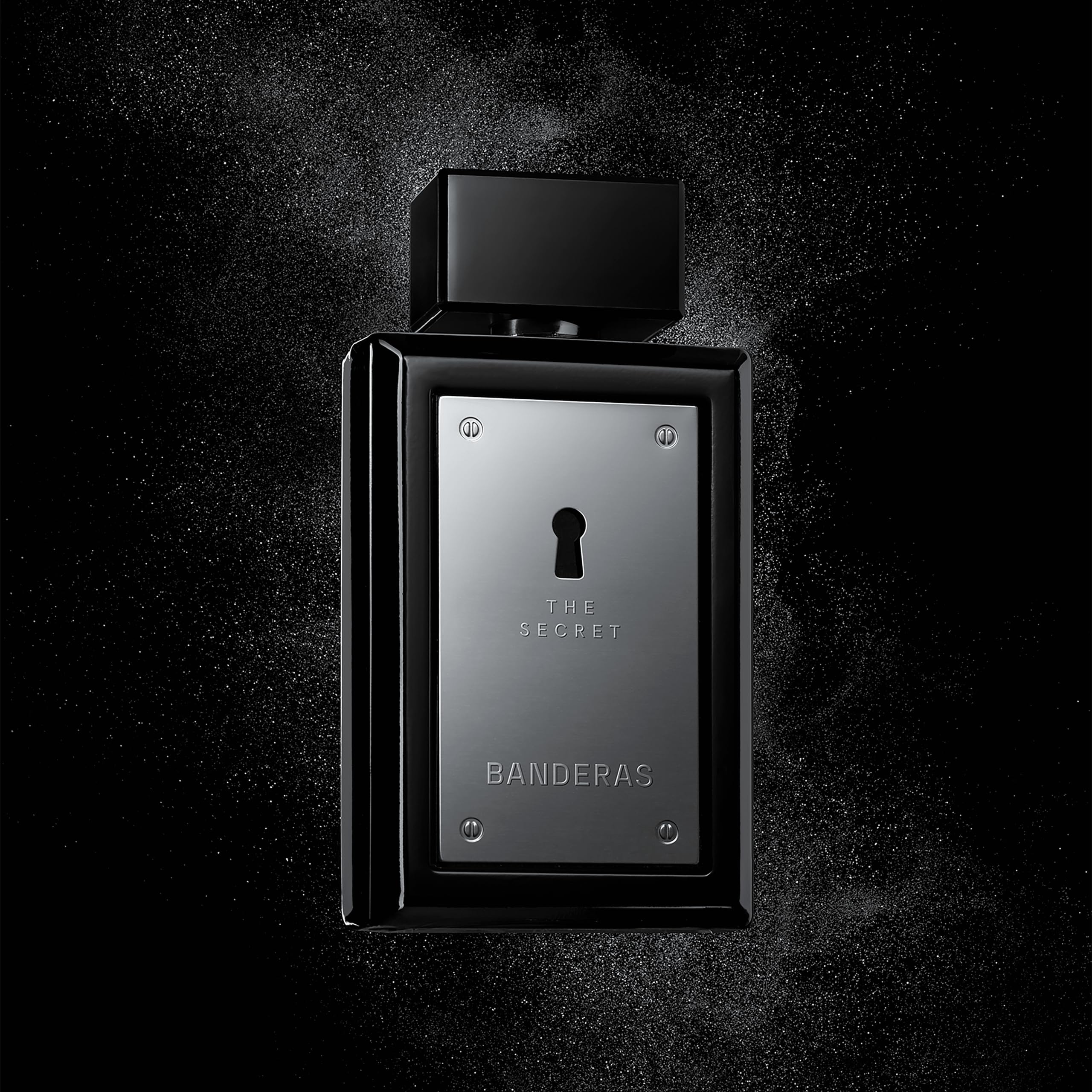 Antonio Banderas Mens The Secret Eau de Toilette - 100ml (Black_Free Size)