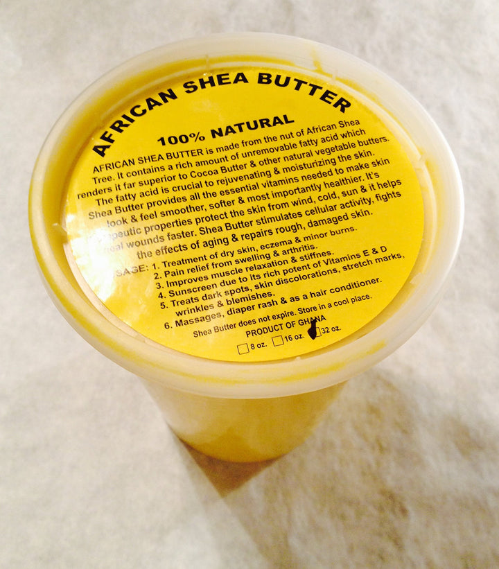 Smellgood Soft and Smooth African Shea Butter, 32oz