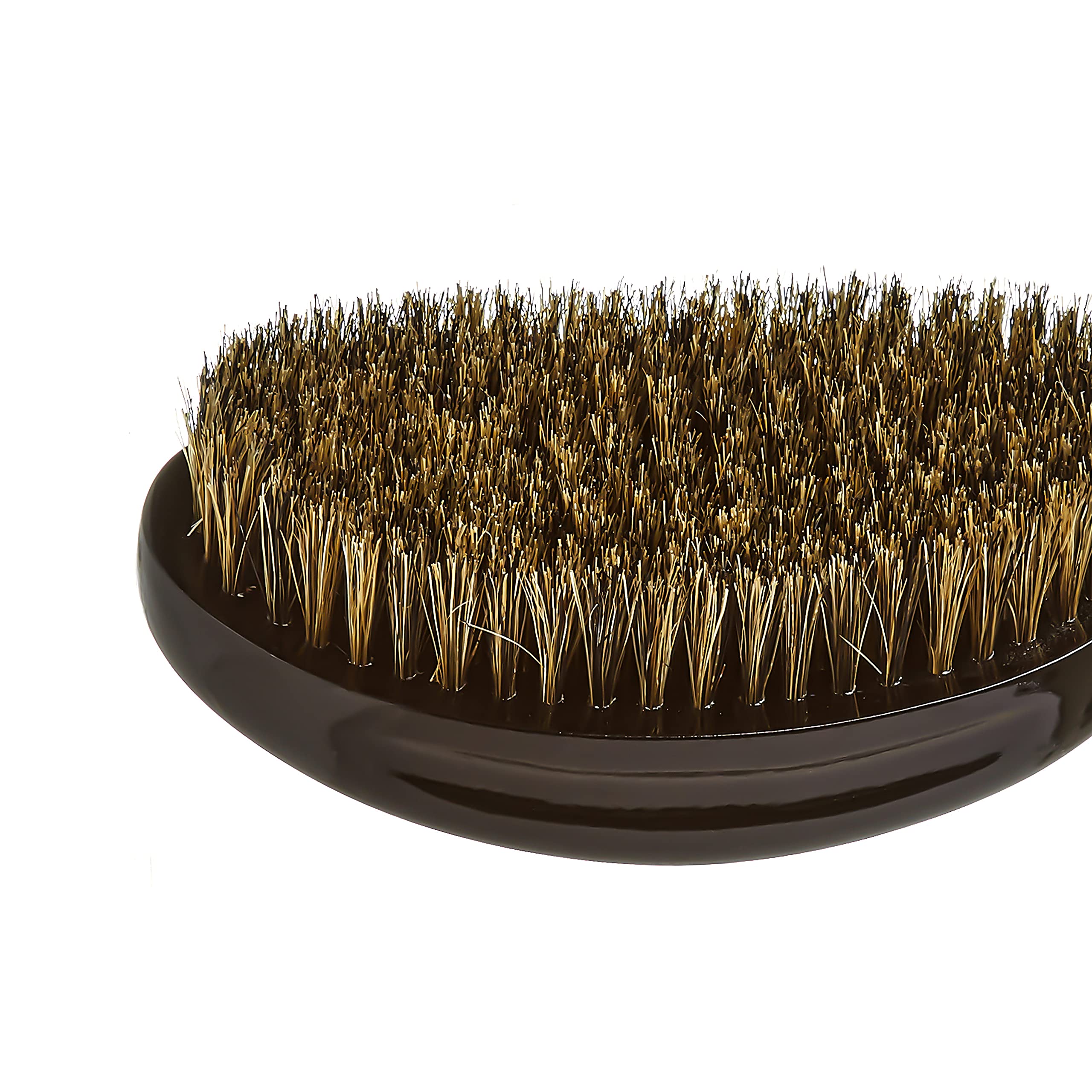 RED by KISS 360 Power Wave X Bow Wow Curved Palm Boar Brush 100% Natural Medium Soft Bristles