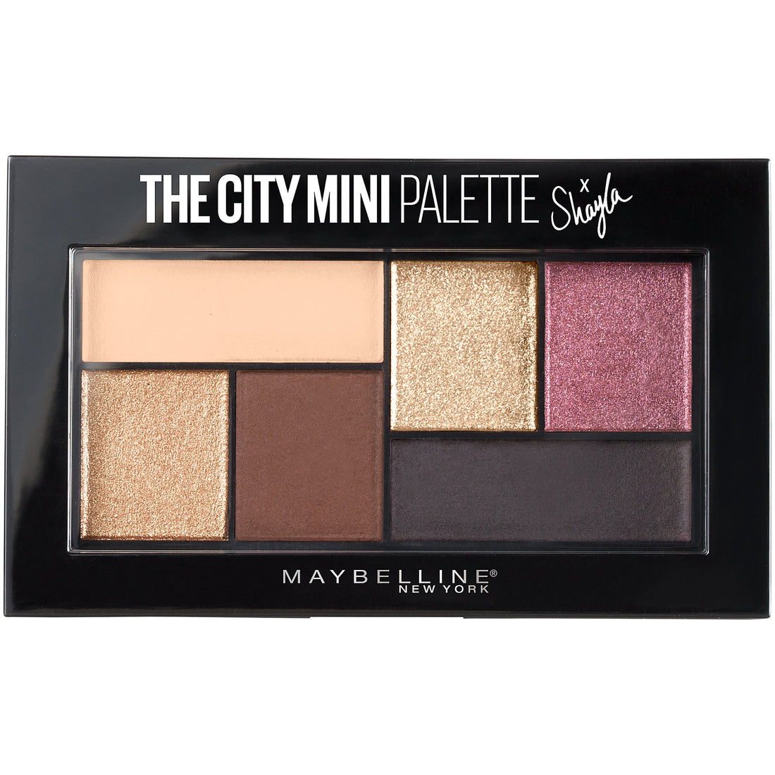 Maybelline New York Makeup The City Mini Eyeshadow Palette X Shayla, Shayla Eyeshadow Palette, 0.14 oz,1 Count (Pack of 1),SG_B073P5JYCD_US