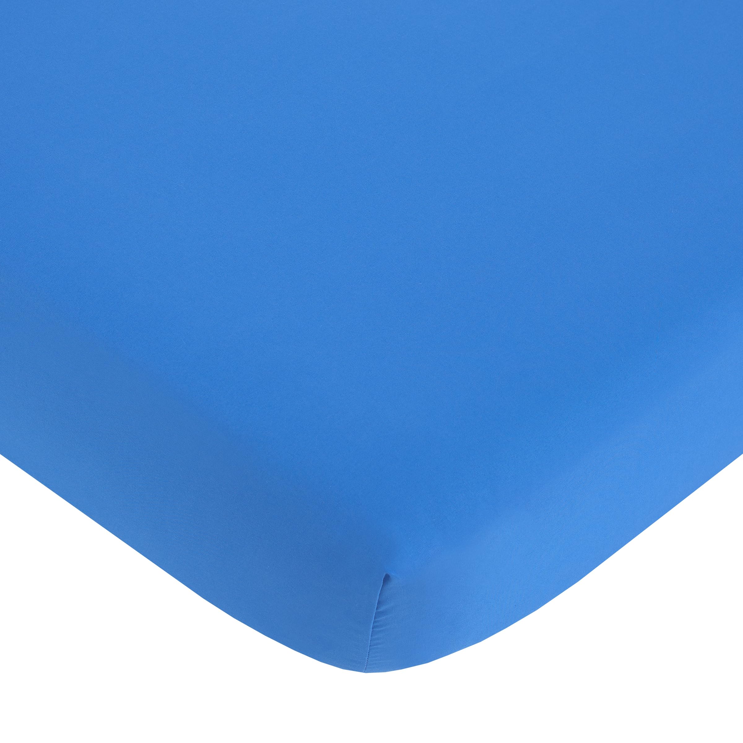 Marvel Guardians of The Galaxy Blue Let's Rock 4 Piece Toddler Bed Set - Comforter, Fitted Bottom Sheet, Flat Top Sheet, and Reversible Pillowcase