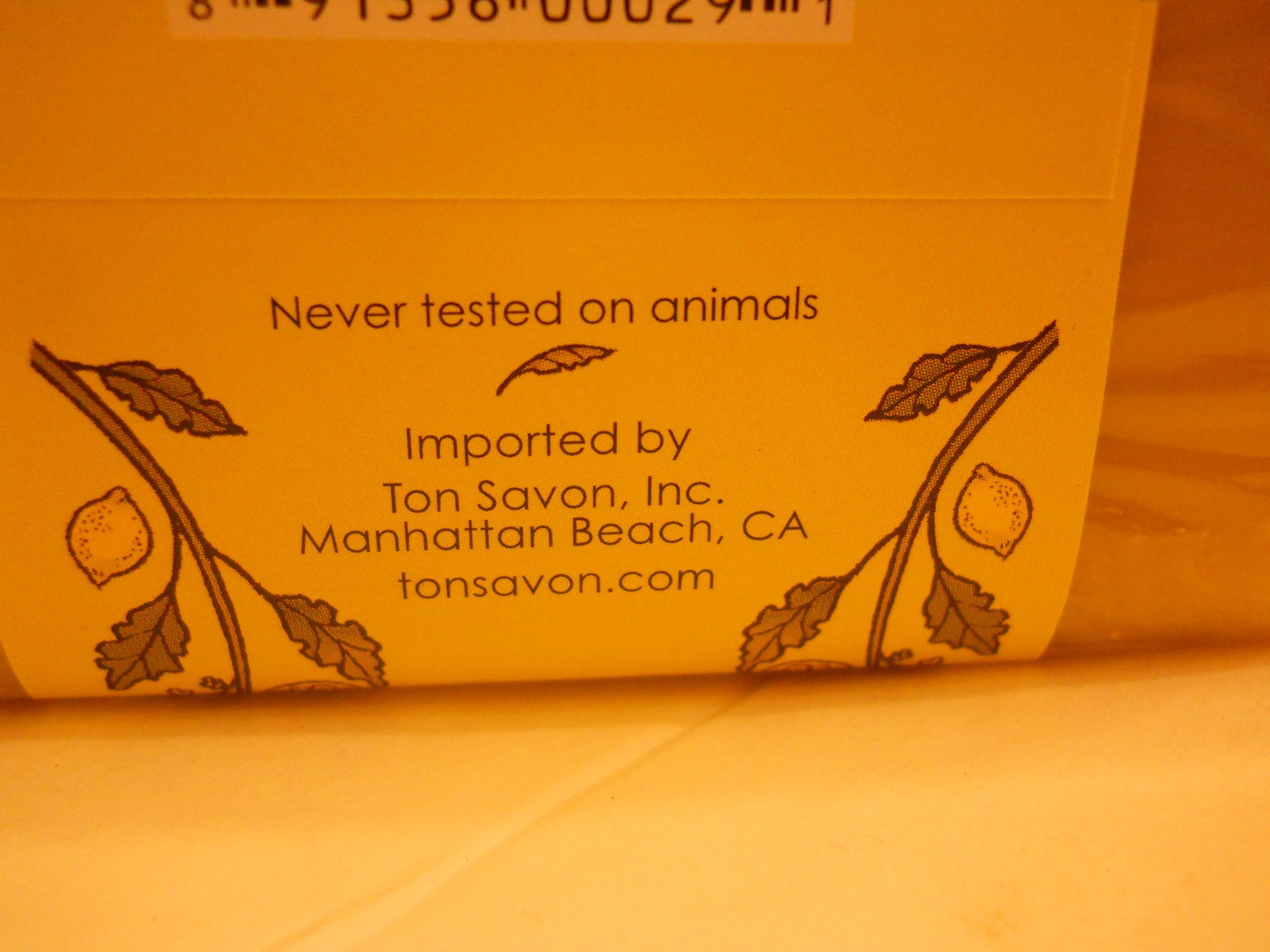 Lemon Verbena Verveine-Citron Triple Milled Soap