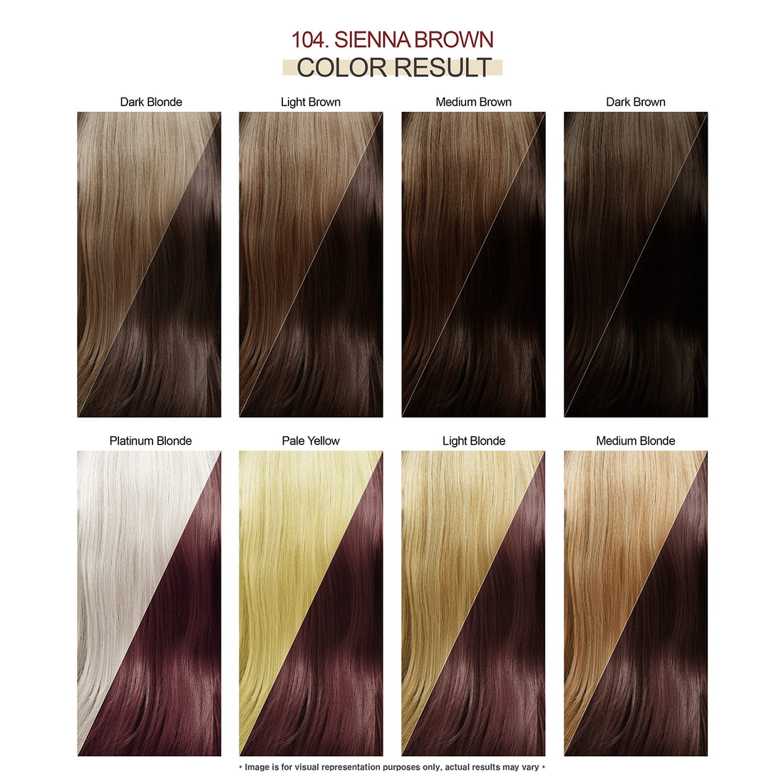 Adore Creative Image Hair Color #104 Sienna Brown AD