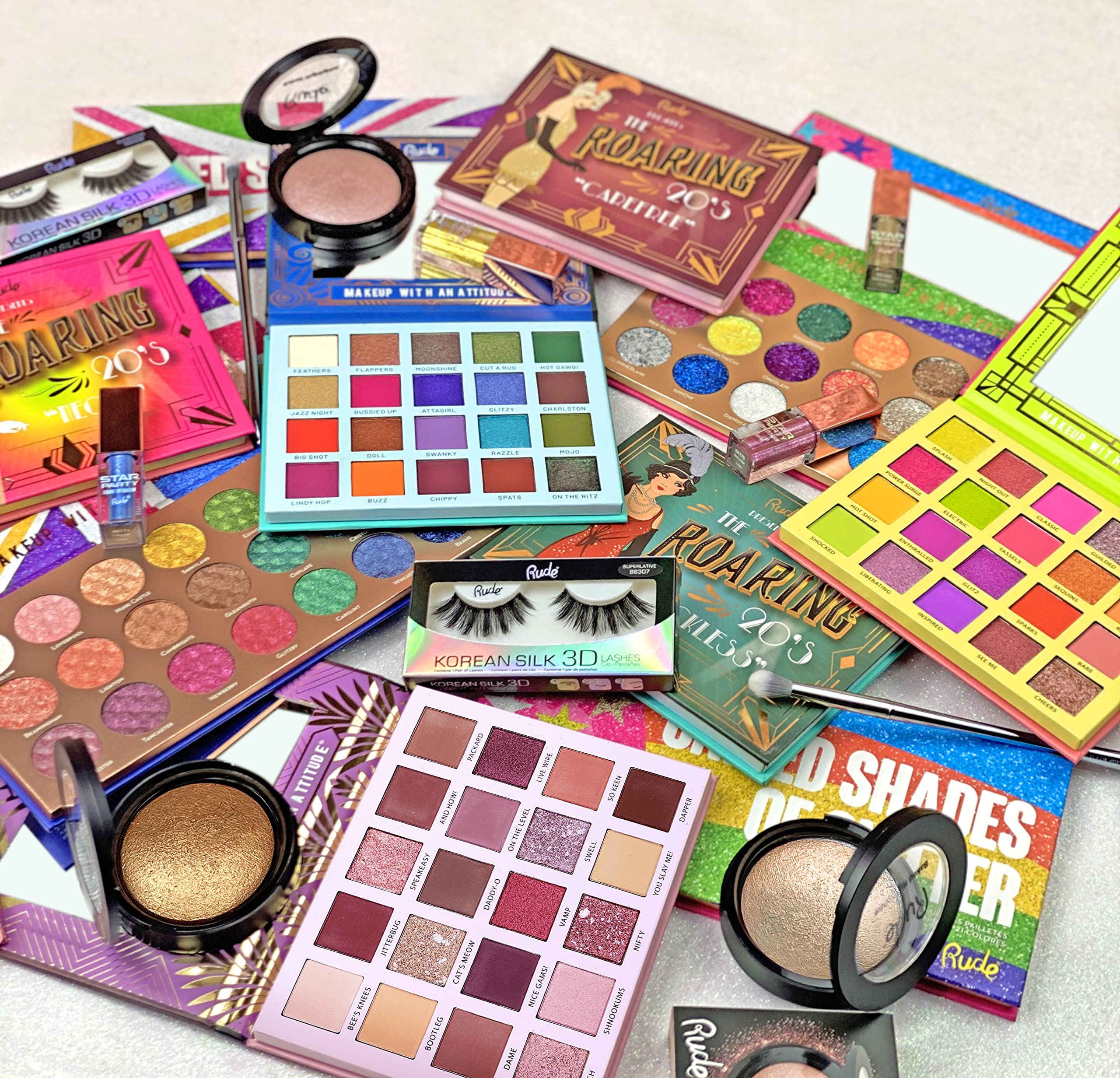 Rude Cosmetics The Roaring 20's Eyeshadow Palette - Reckless