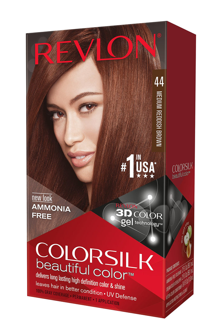 Revlon Colorsilk Haircolor, Medium Reddish Brown