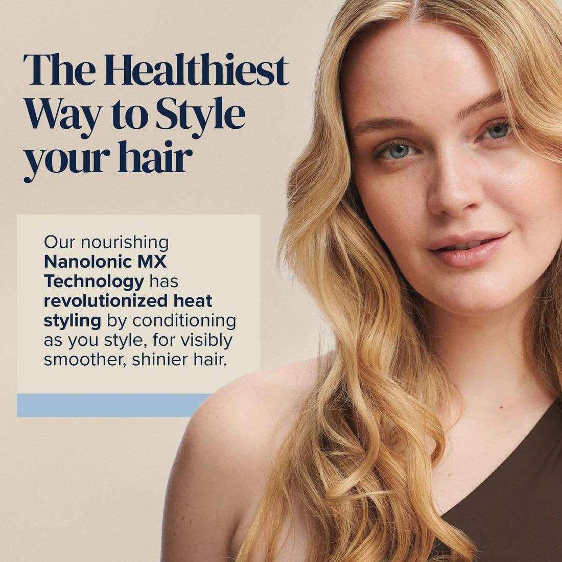 Bio Ionic Long Barrel Styler Pro Curling Iron 1.25 Inch, Black