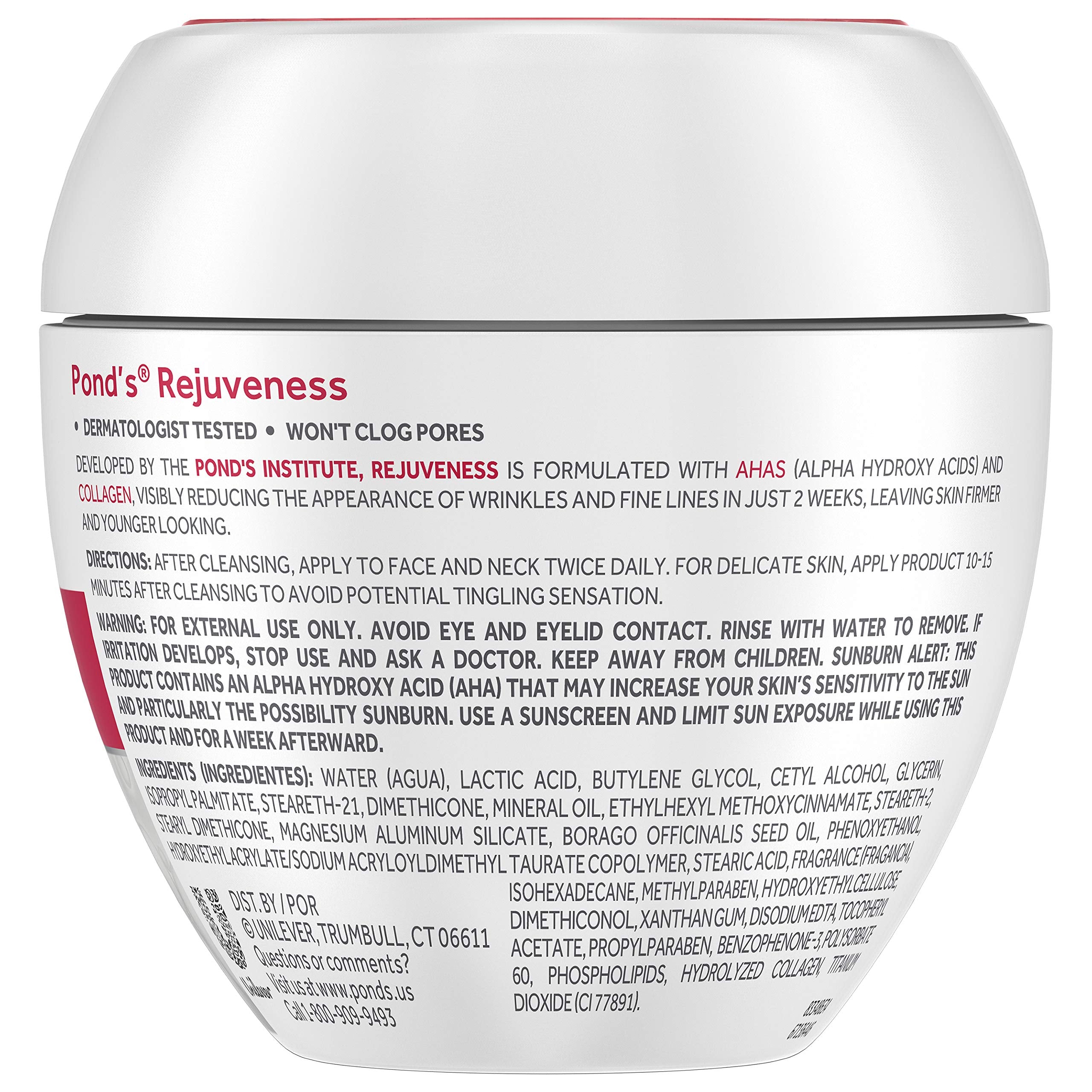 Pond's Rejuveness Anti-wrinkle Cream, 7 Ounce (Pack of 12)
