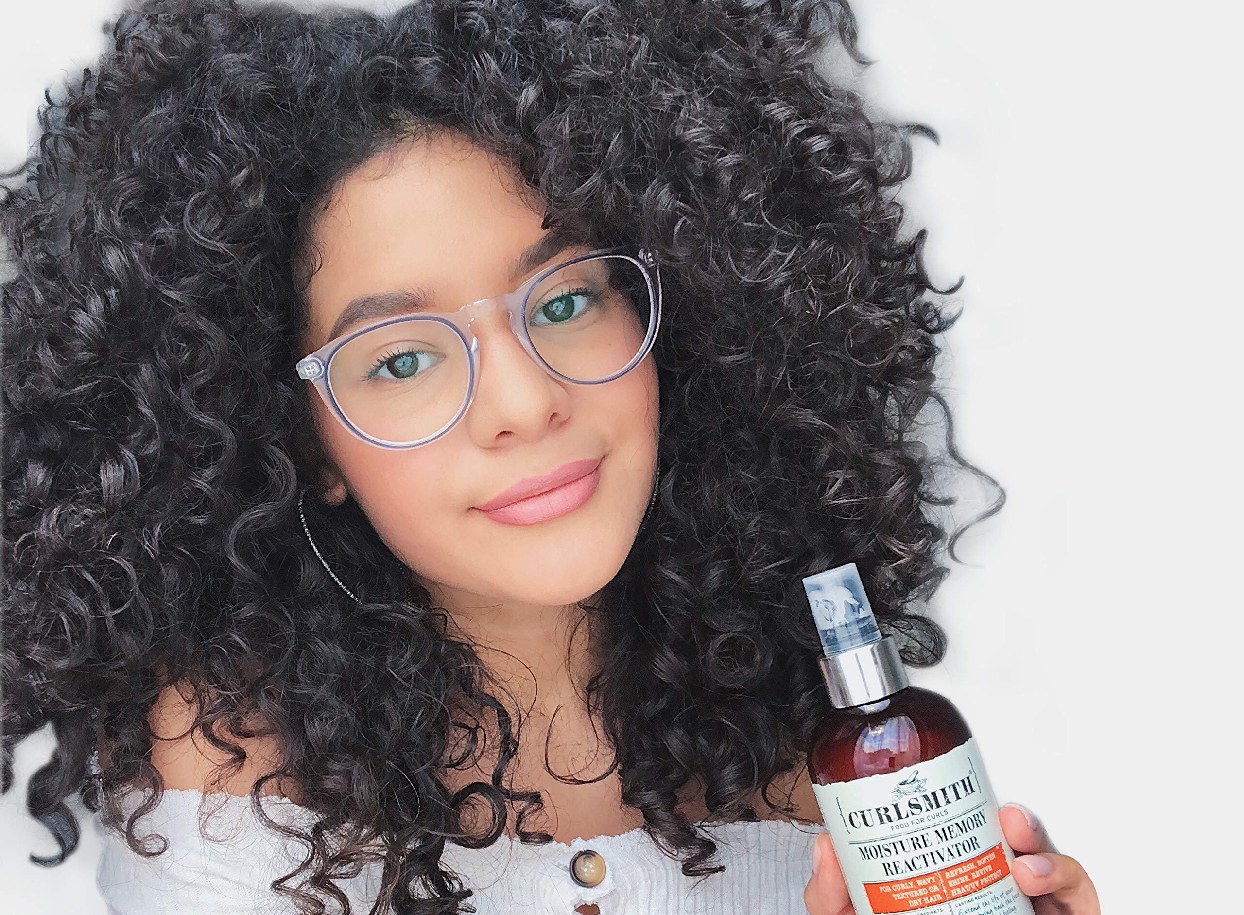 CURLSMITH - Moisture Memory Reactivator - Vegan Refresher Leave In Conditioner for Wavy, Curly and Coily Hair (8oz)