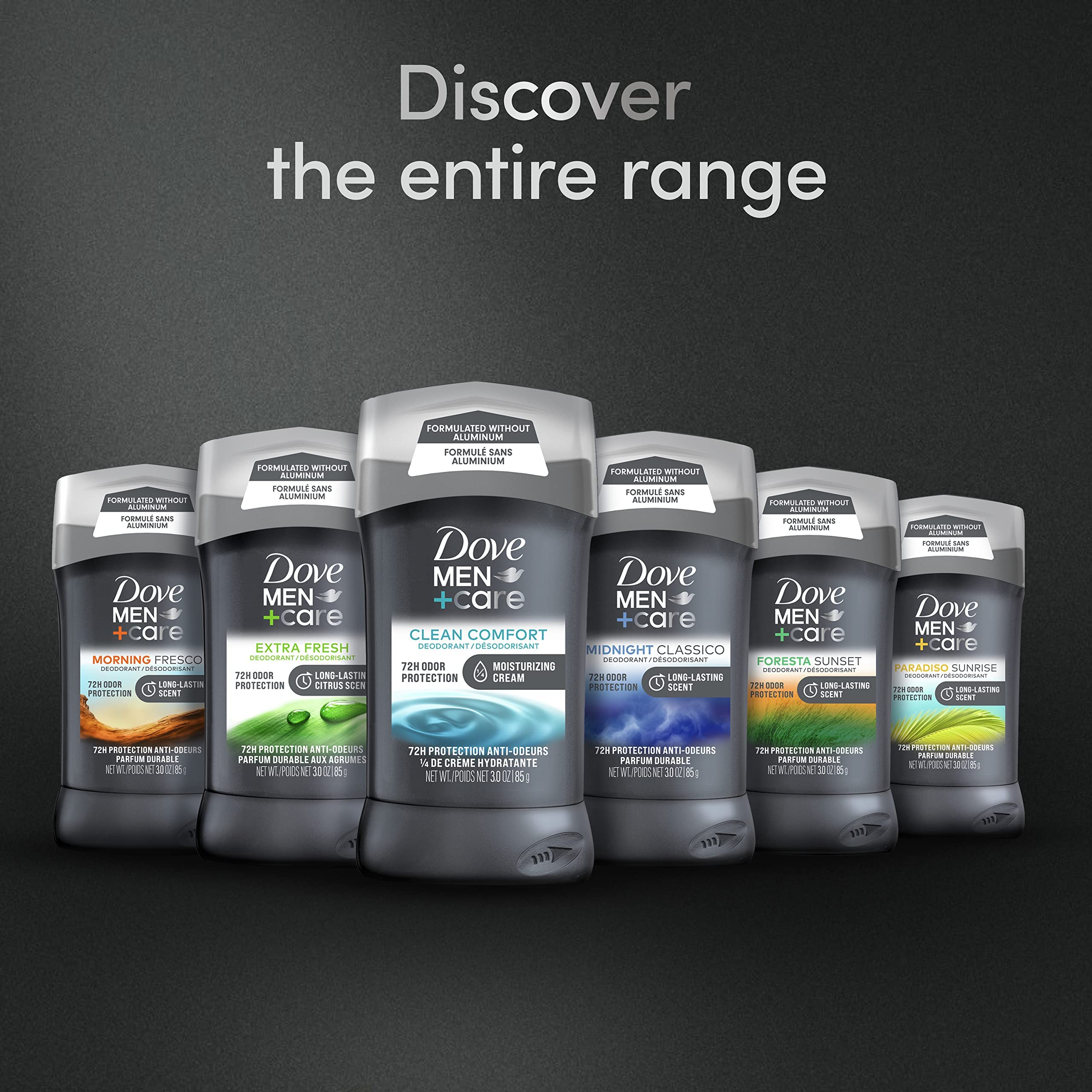 Dove Men +Care Deodorant-Clean Comfort Roll On - 3 Oz.