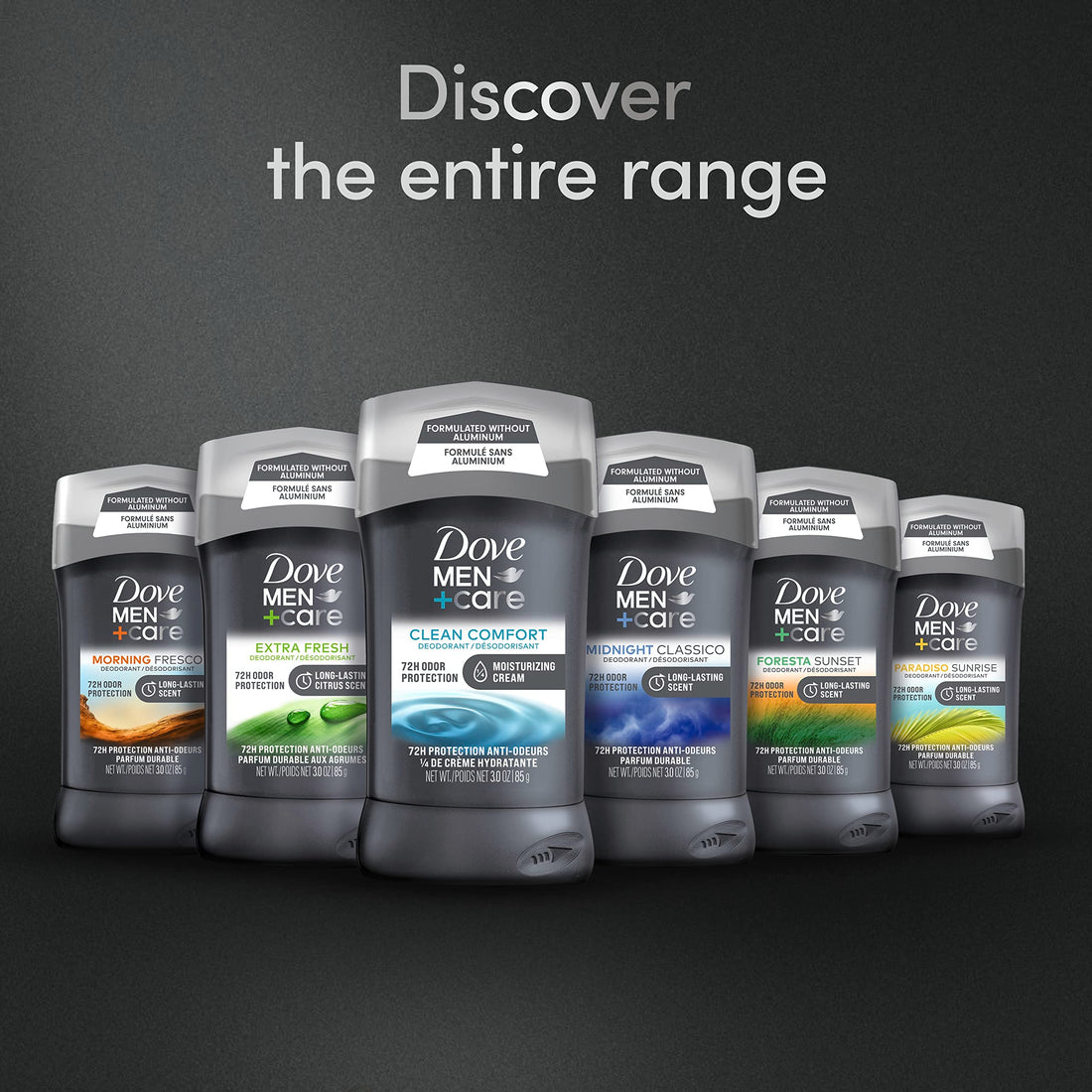 Dove Men +Care Deodorant-Clean Comfort Roll On - 3 Oz.