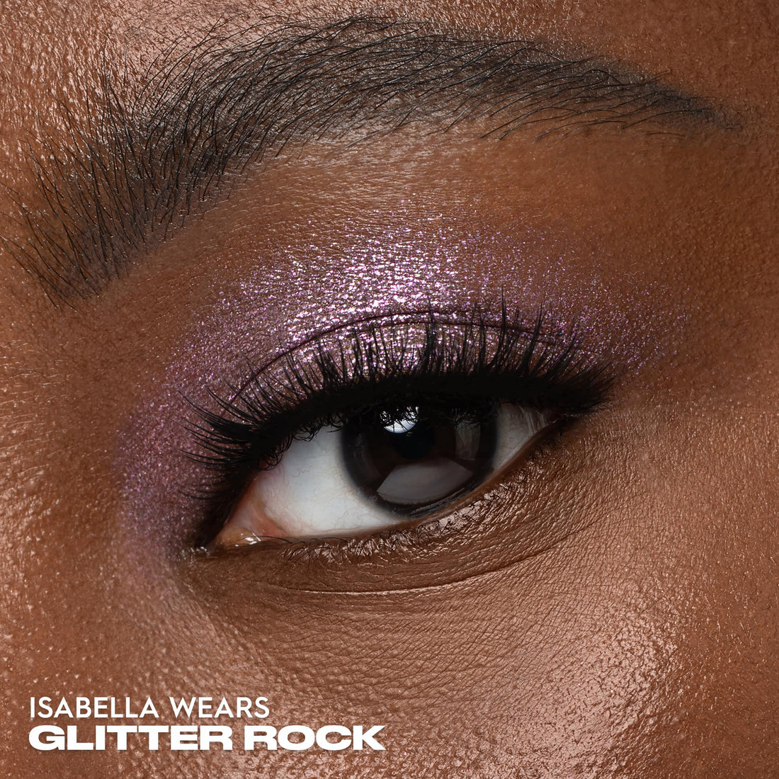 Urban Decay 24/7 Moondust Glitter Eyeshadow Single (Glitter Rock - Multidimensional Pink Sparkle), Buildable Sparkly Eye Glitter, Long-lasting Shimmer Finish, Reflective Eye Shadow Topper - 0.06 oz