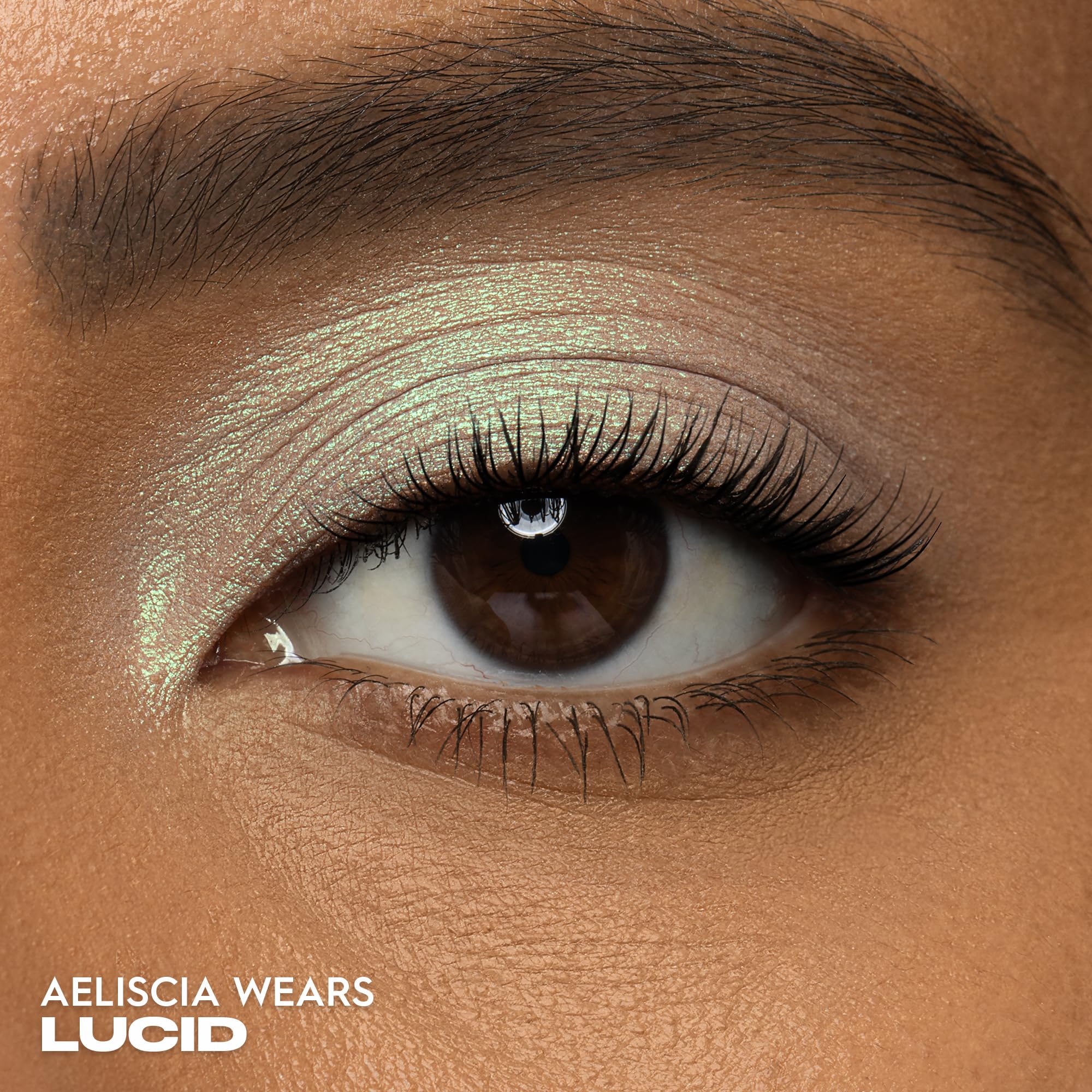 URBAN DECAY 24/7 Longwear Eyeshadow Single (Lucid - Teal Blue Shimmer), High-Pigment Eye Shadow Compact, Smooth & Blendable Colors, Crease-free, Vegan - 0.06 oz