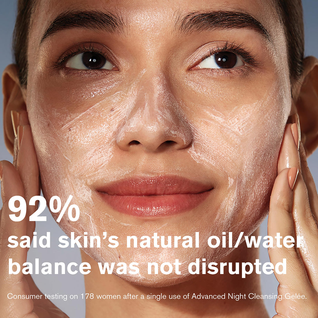 Estée Lauder Advanced Night Cleansing Gelée Foaming Face Wash Cleanser with 15 Amino Acids | Deep Pore Cleanser, Travel Size, 1 Fl Oz