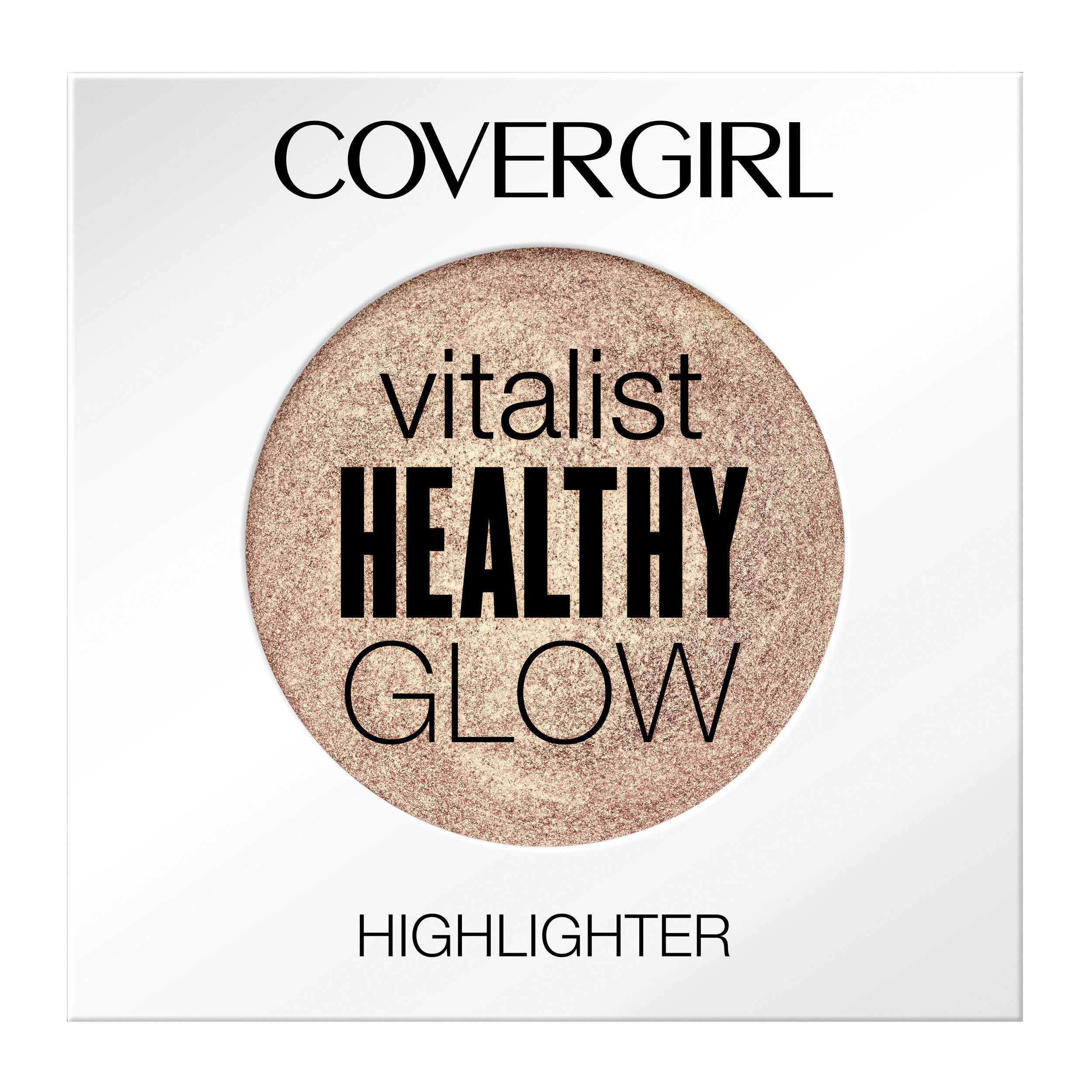 COVERGIRL Vitalist Healthy Glow Highlighter, Sundown, 0.11 Pound (packaging may vary)