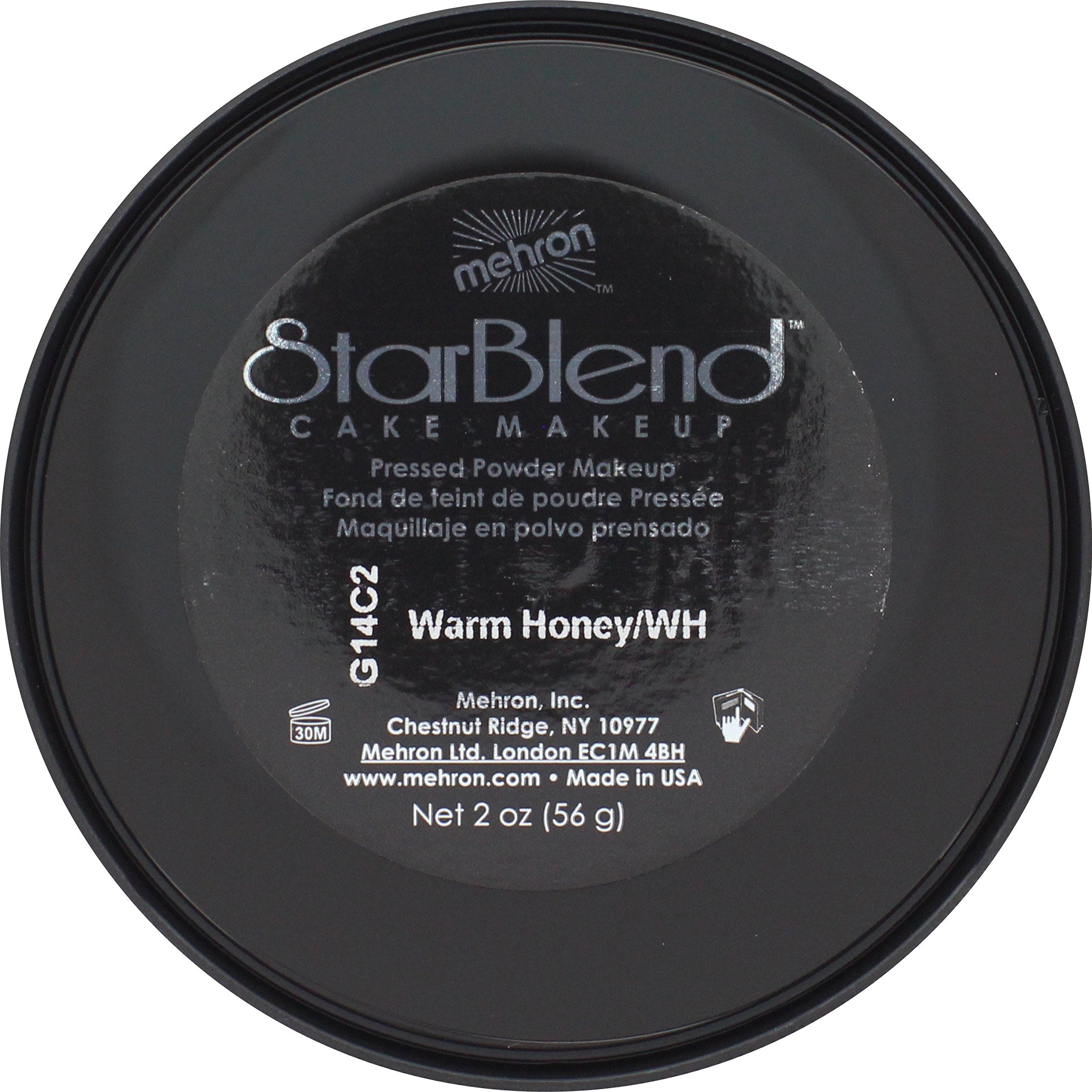 Mehron Makeup StarBlend Cake Makeup WARM HONEY - 2oz