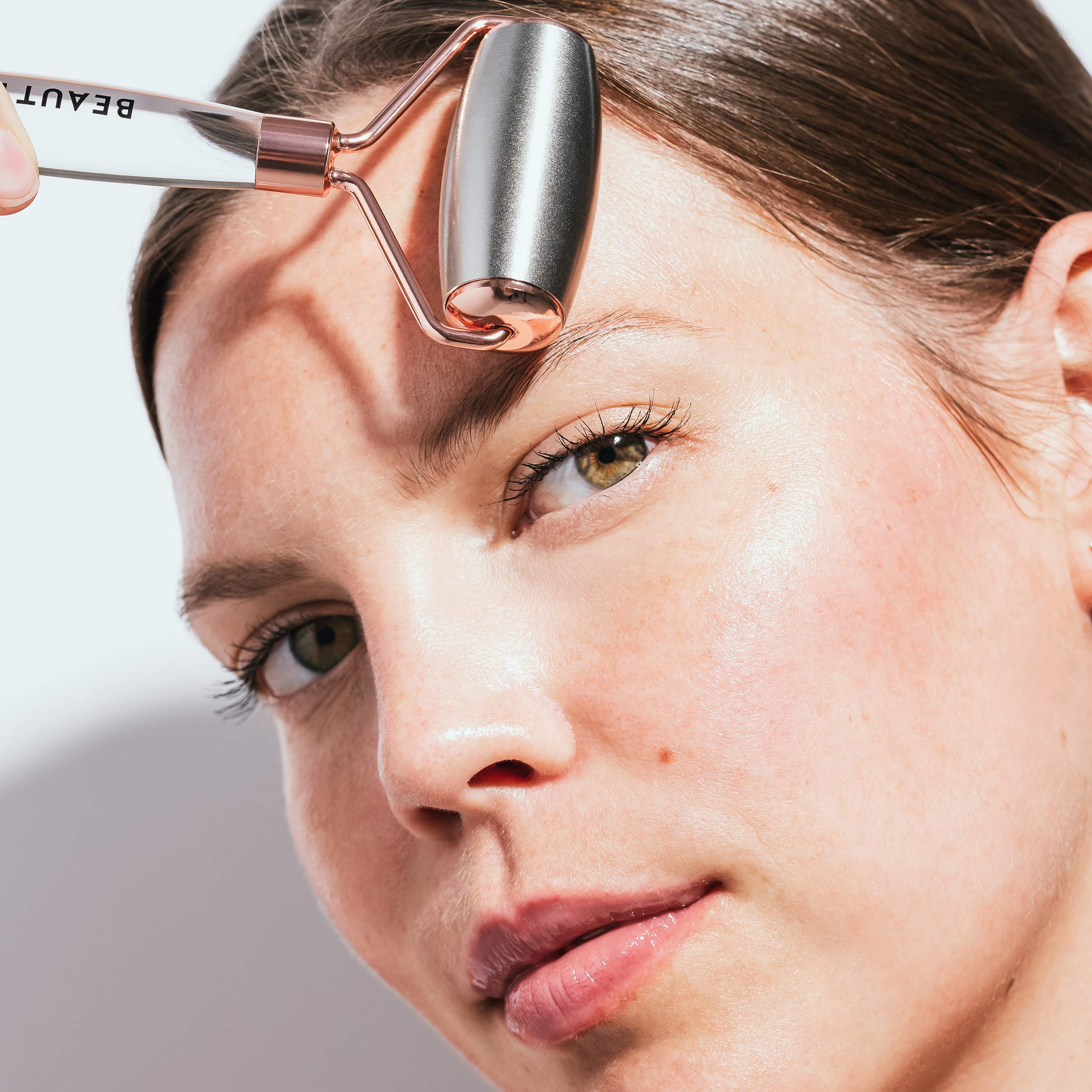 BeautyBio GloPRO Cryo Roller Duo: Skin Icing Attachment Head For Eyes, Face and Body