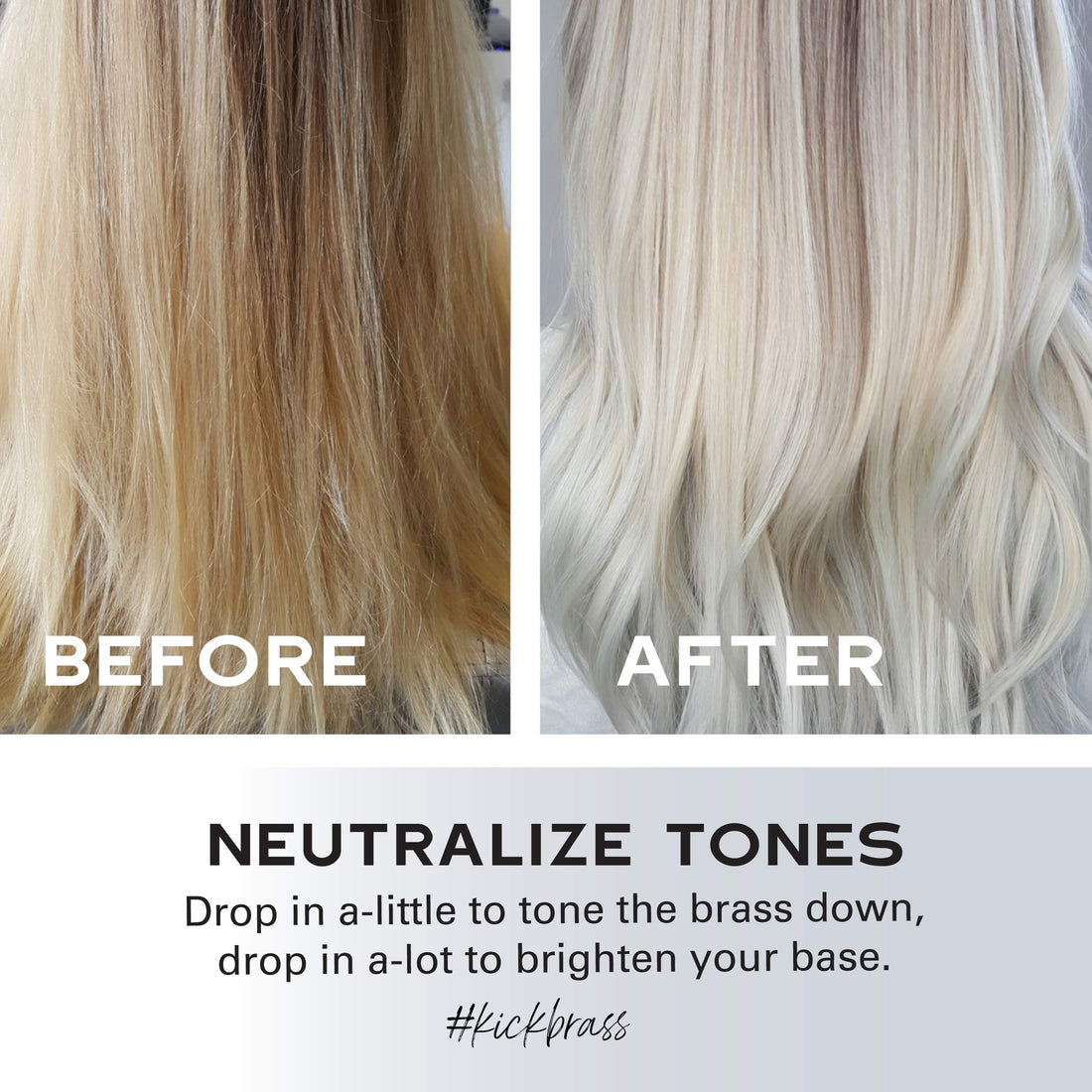 Keracolor Gold Toning Drops Concentrate To Create Your Own Purple Shampoo For Blonde Hair - Mix w/Any Shampoo, Conditioner, Or Cream Styler, (Gold) 2 Fl. Oz.