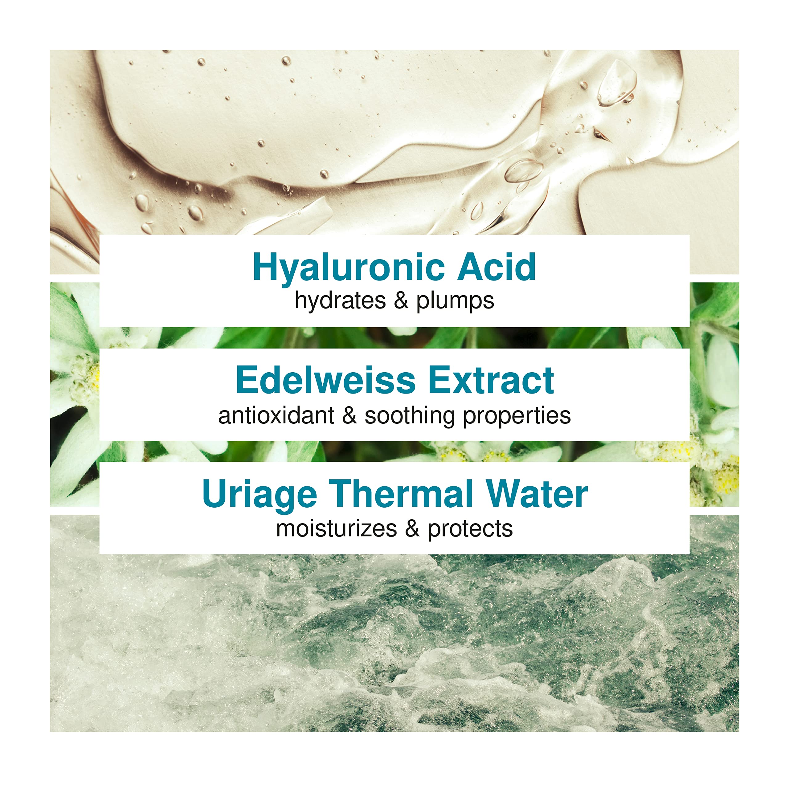 URIAGE Thermal Water Jelly 1.35 fl.oz. | Hydrating and Protecting Cream