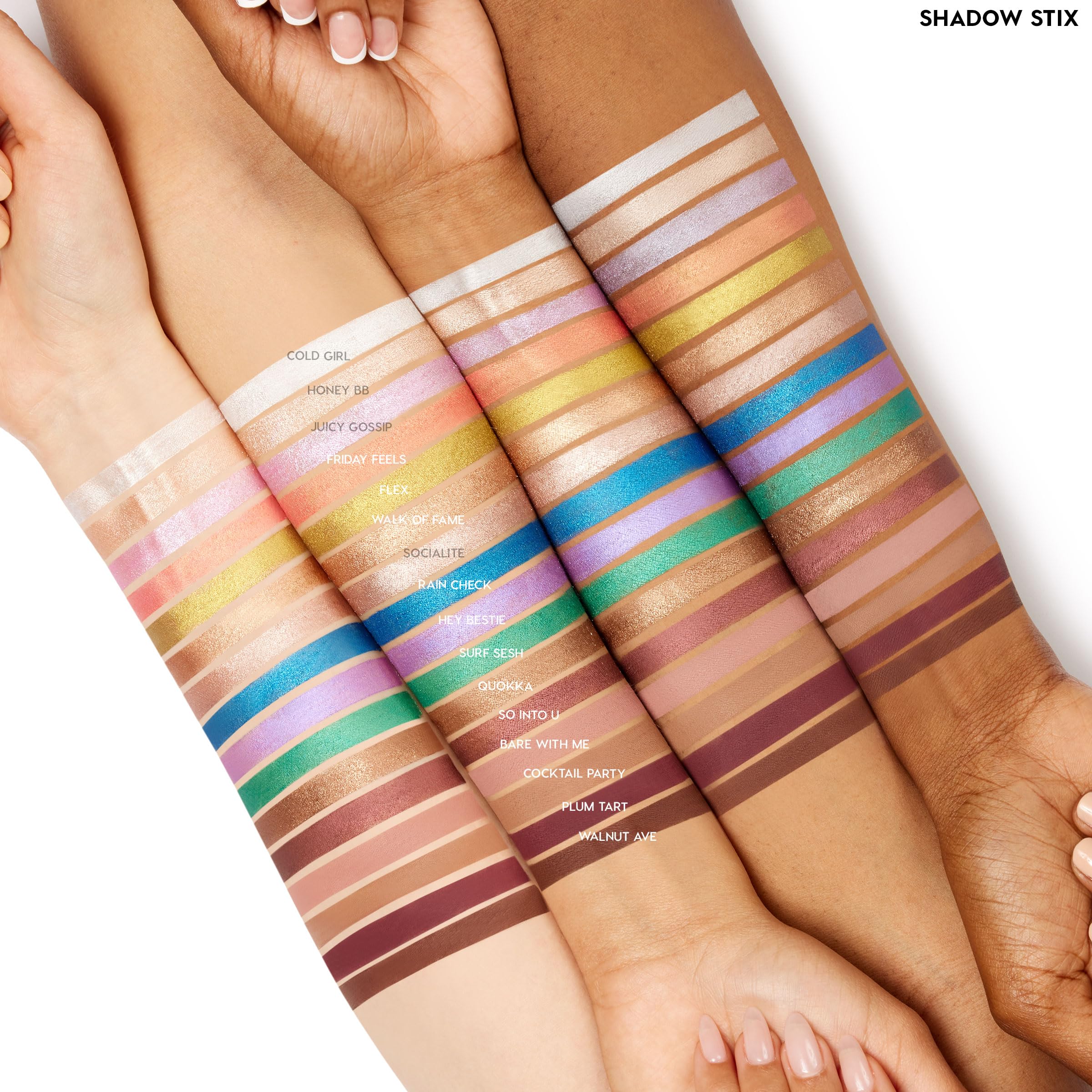 ColourPop Shadow Stix - Cream Eyeshadow Stick with Long-Lasting Color - Multi-Use Cream Makeup with a Built-In Sharpener & Precise Tip for Easy Application - Honey BB (0.05 oz)