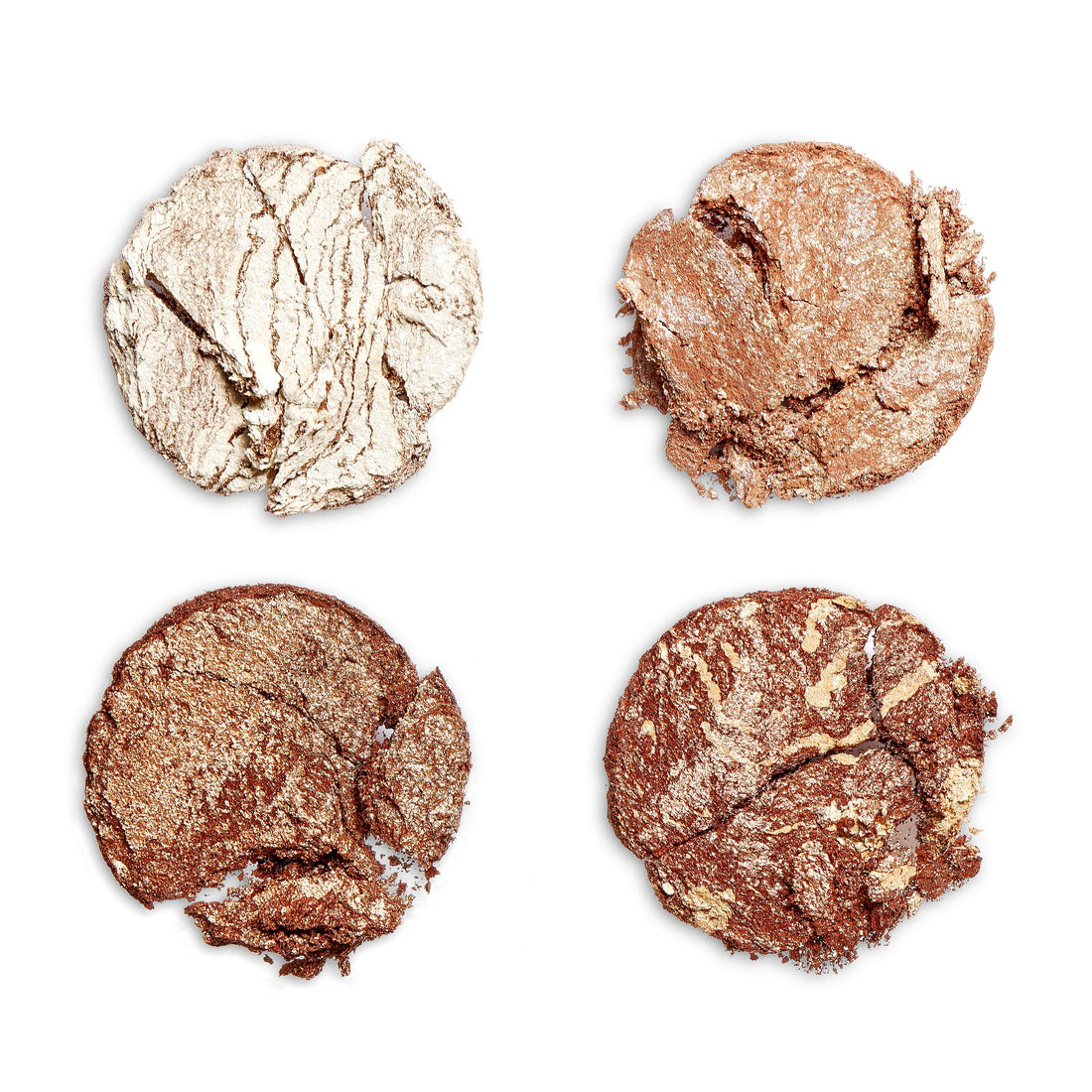 Makeup Revolution Cheek Kit, Bronzer & Highlighter Powder, Compact Palette, Sunkissed Glow, Vegan & Cruelty-Free, Don't Hold Back, 0.32 Oz