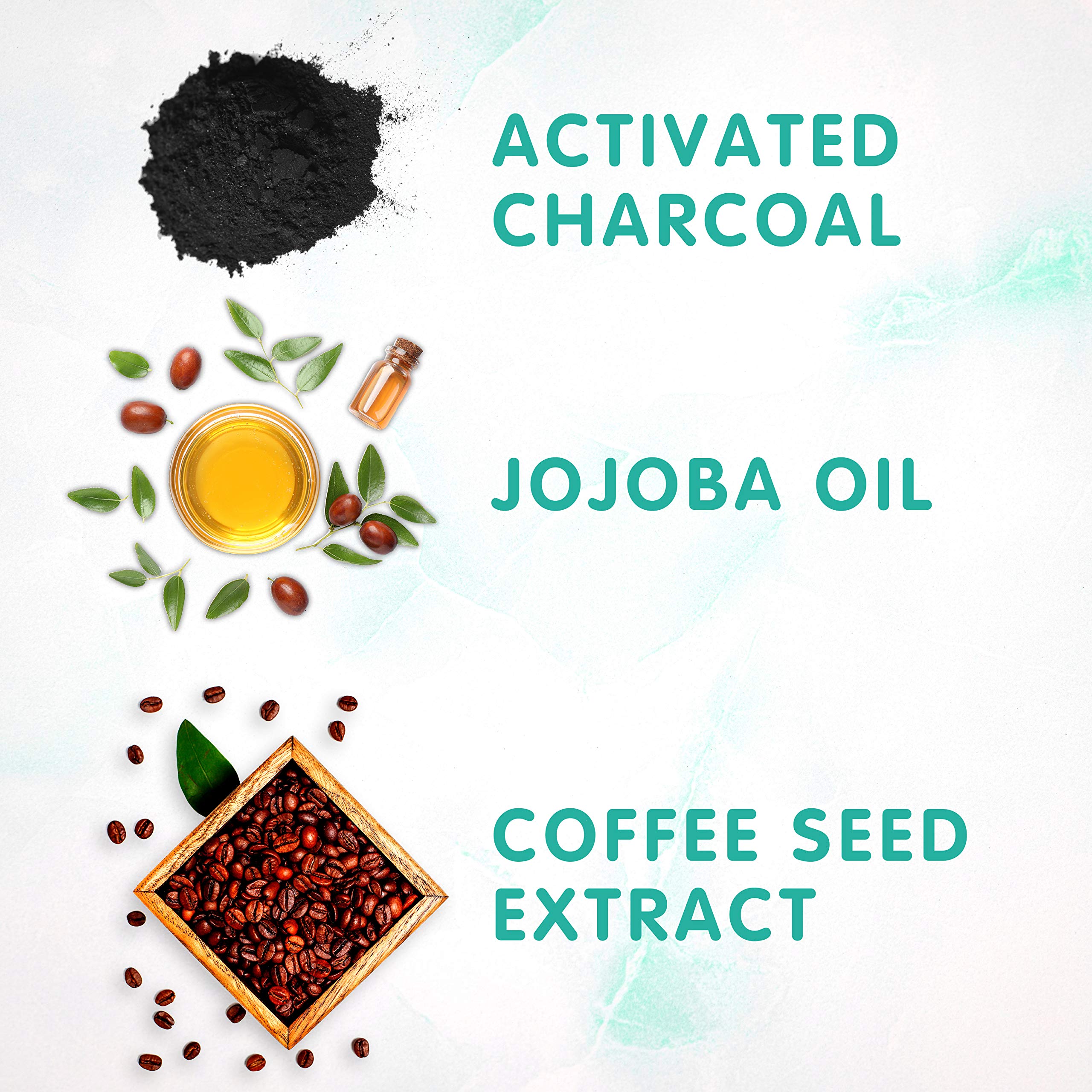 SoCozy Kids Swim 3-in-1 Shampoo, Conditioner & Body Wash - 3-in-1 Combo Pool Shampoo & Conditioner for Swimmers - Salt & Chlorine Removing Activated Charcoal