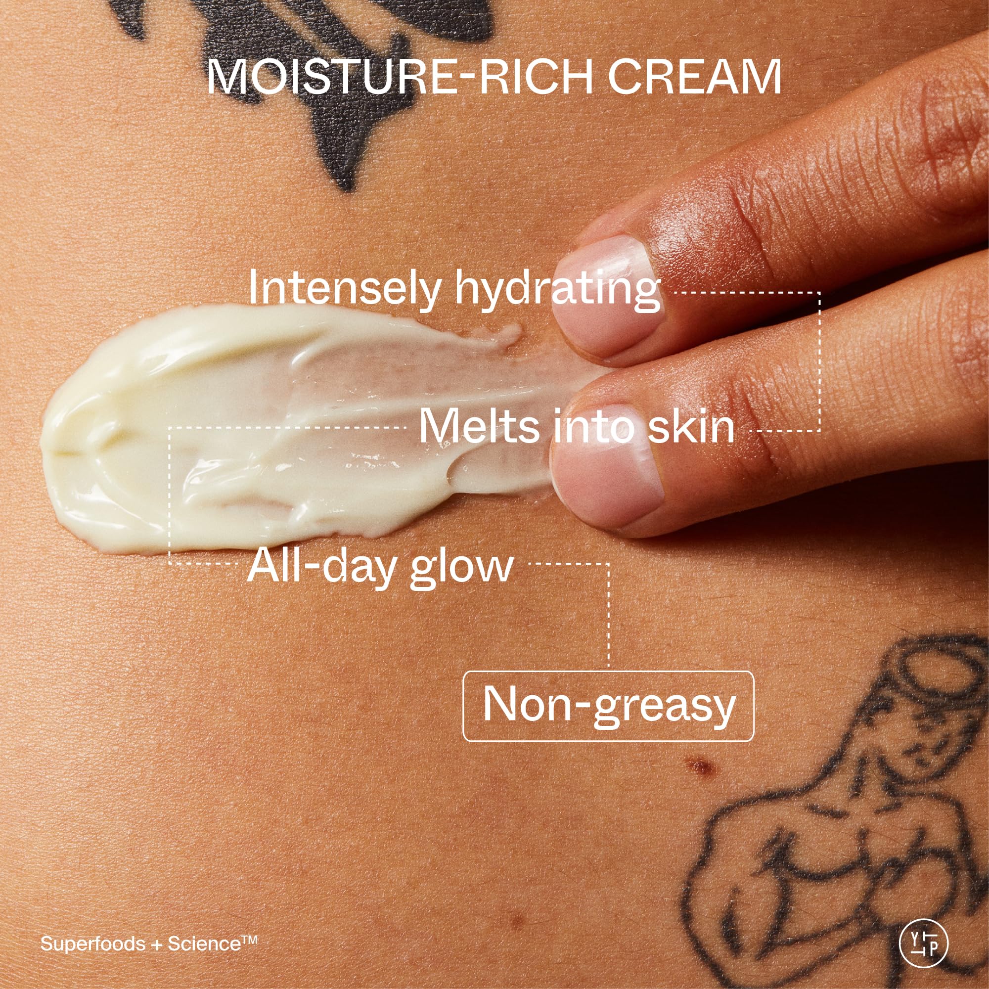 Youth To The People Superberry Hydrate + Glow Dream Body Butter, Full Size (8 fl oz), 3% Niacinamide + Jojoba Oil, Shea + Cupuaçu Butters, 48HR Moisturizer, Vegan