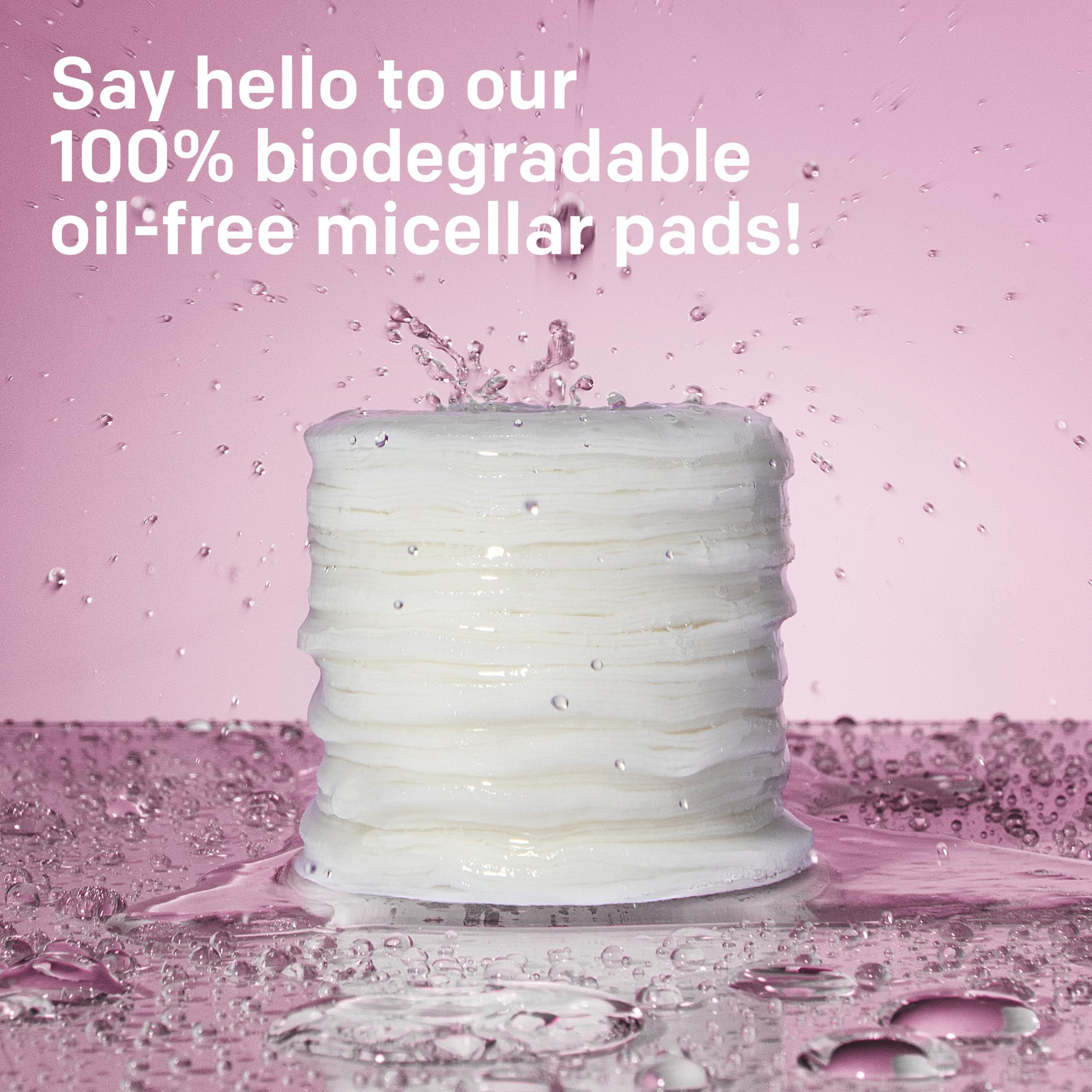 Almay Biodegradable Makeup Remover Pads, Micellar Gentle, Hypoallergenic, Fragrance-Free, Dermatologist & Ophthalmologist Tested, 80 Count