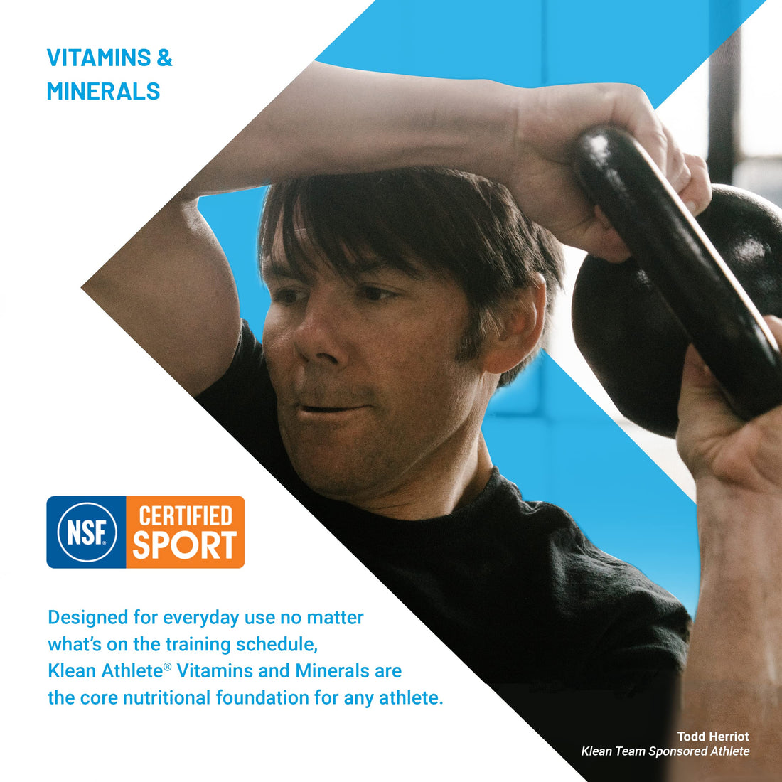 Klean ATHLETE Klean-D 25 mcg (1,000 IU) | Targeted Support When The Body Can't Produce Vitamin D Naturally | NSF Certified for Sport | 100 Tablets