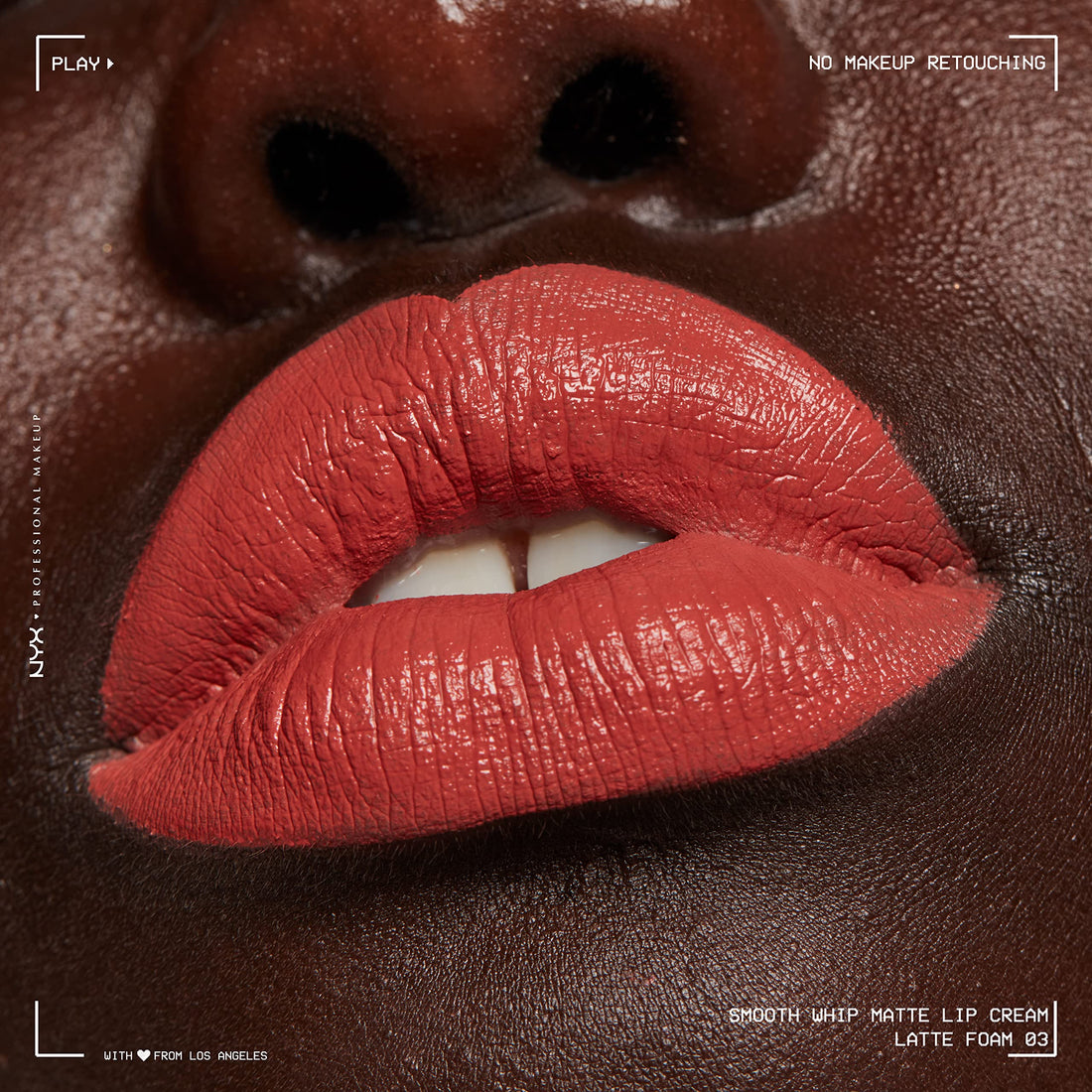 NYX PROFESSIONAL MAKEUP Smooth Whip Matte Lip Cream, Long Lasting, Moisturizing, Vegan Liquid Lipstick - Latte Foam (Pinky Mauve)