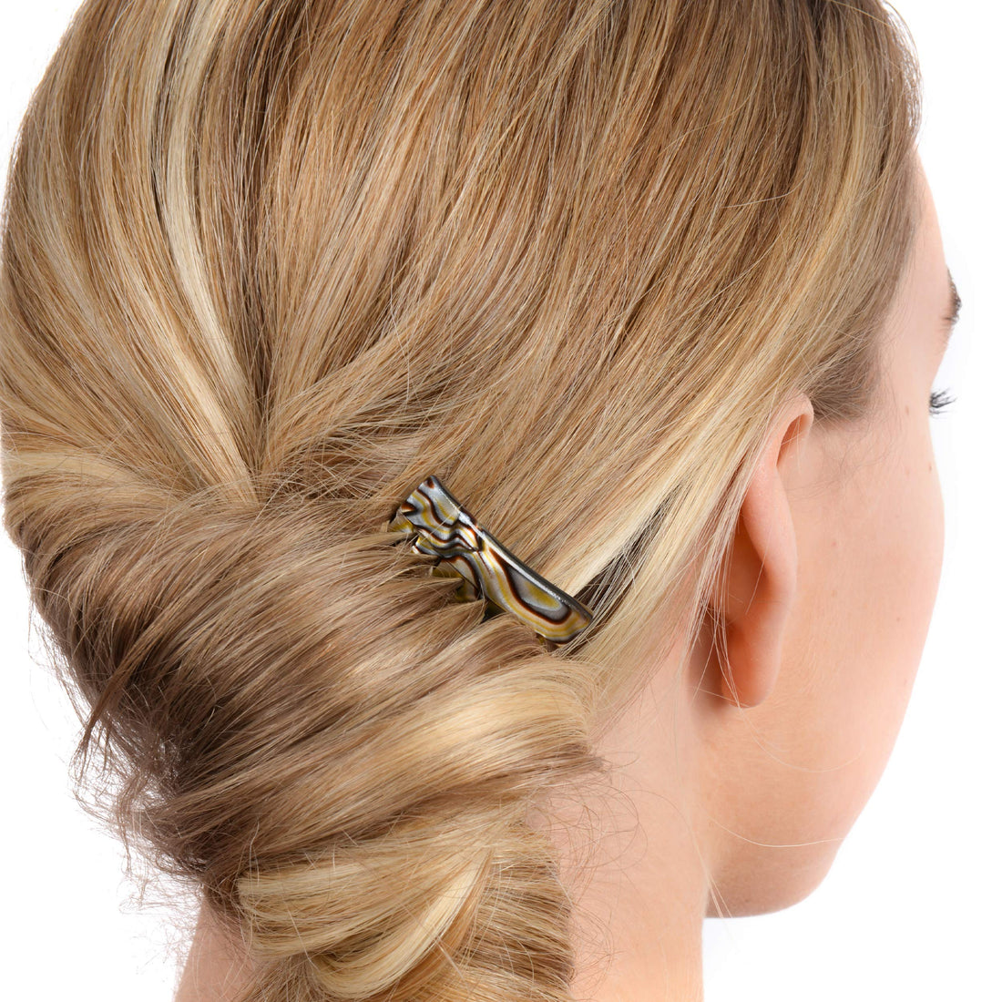 Onyx : France Luxe Mini Push Up Comb - Onyx