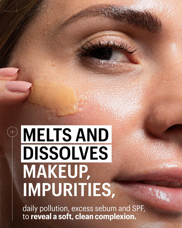 Allies of Skin Vitamin C & Omegas Cleansing Balm | Daily Makeup Remover to Dissolve Waterproof Mascara, SPF | Ophthalmologically Tested for Sensitive Eyes & Skin (3.4 Fl oz)