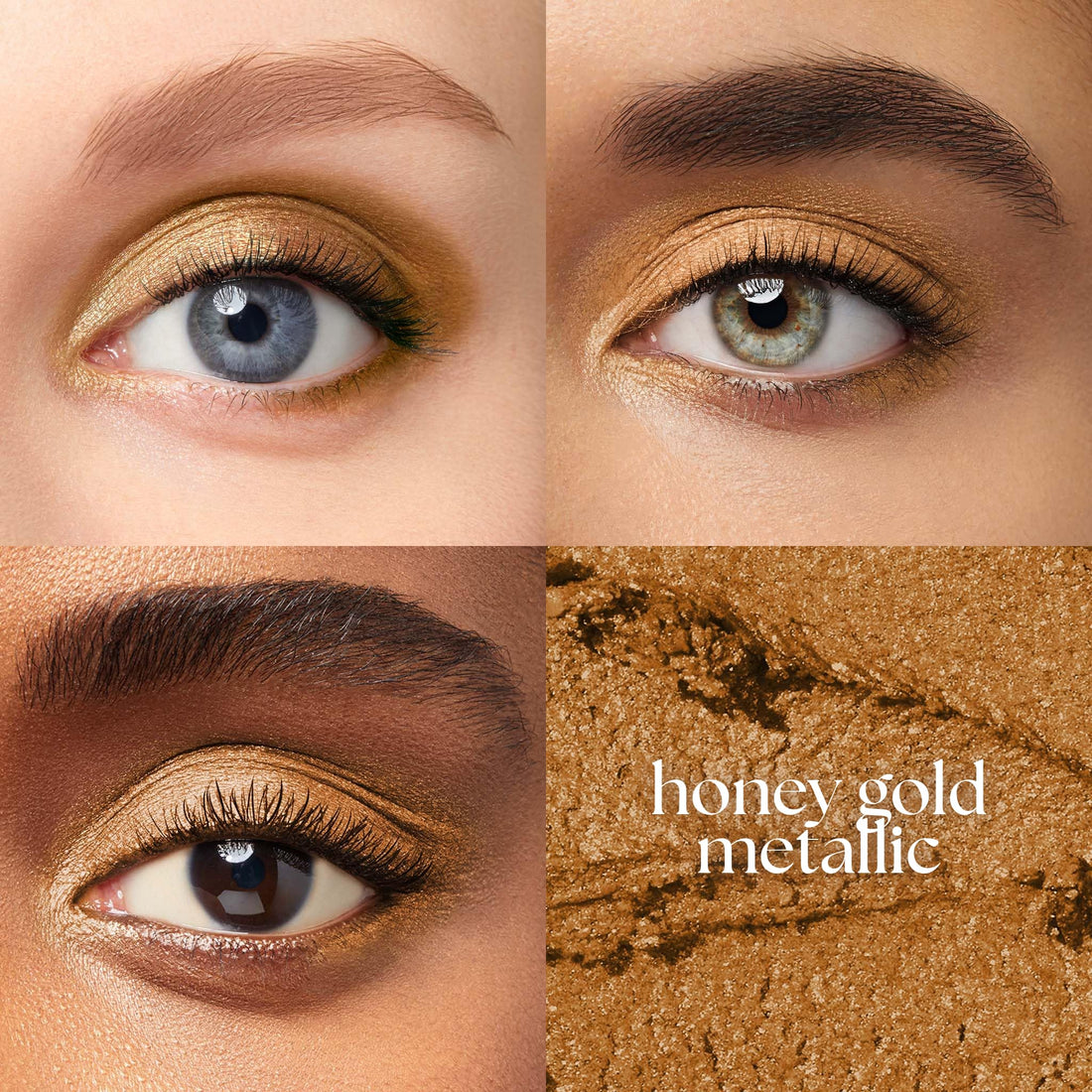 Julep Eyeshadow 101 Cream-to-Powder Waterproof Shadow Stick – Honey Gold Shimmer – Long-Lasting, Crease-Proof, Warm Golden Shimmer Cream Eyeshadow with Built-in Smudger