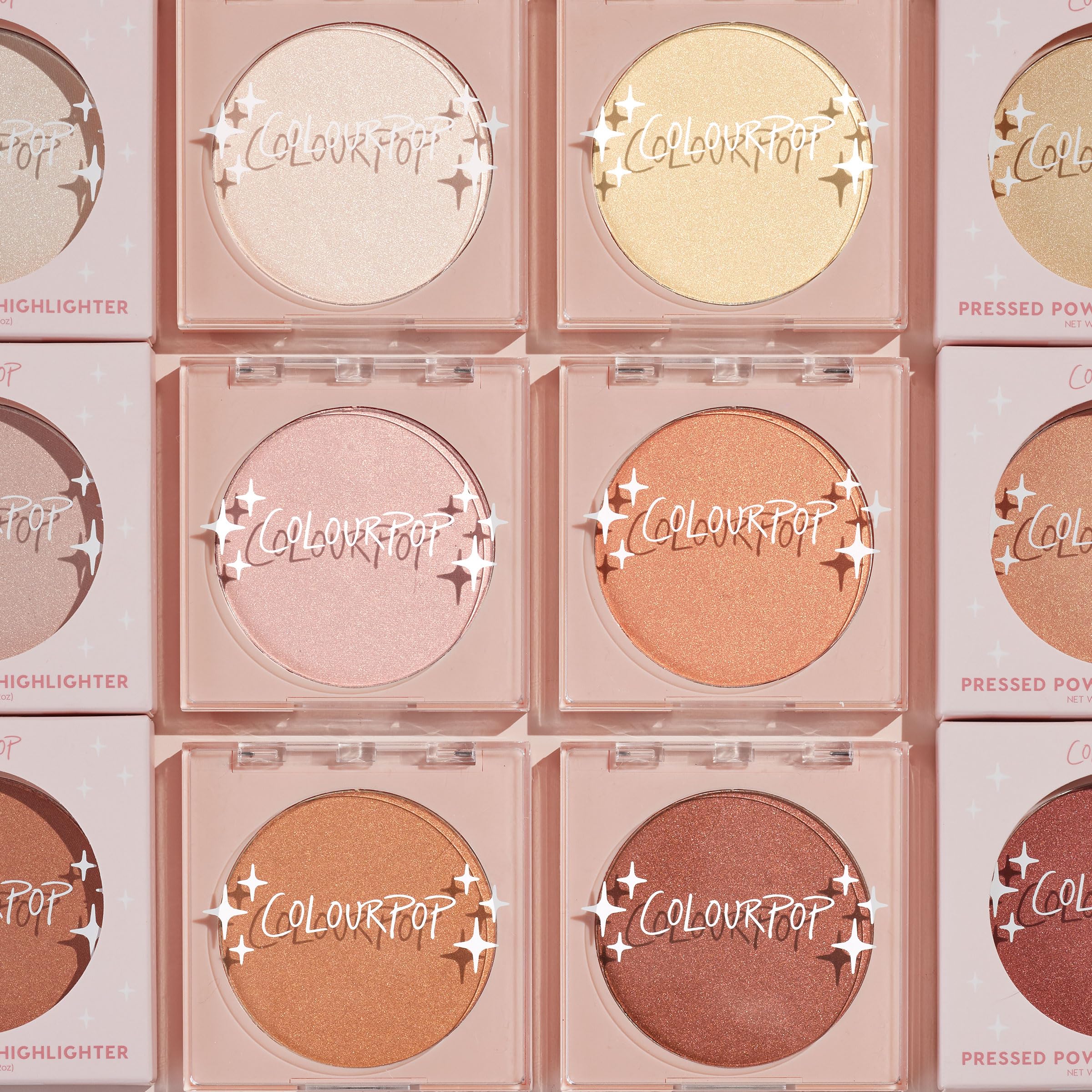 ColourPop Pressed Powder Highlighter - Highlighter Makeup with a Silky, Buildable & Blendable Glow - Long-Lasting, Superfine Formula for a Luminous Finish - Cold One (0.21 oz)