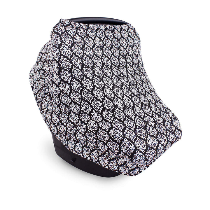 Yoga Sprout Multi Use Car Seat Canopy, Damask