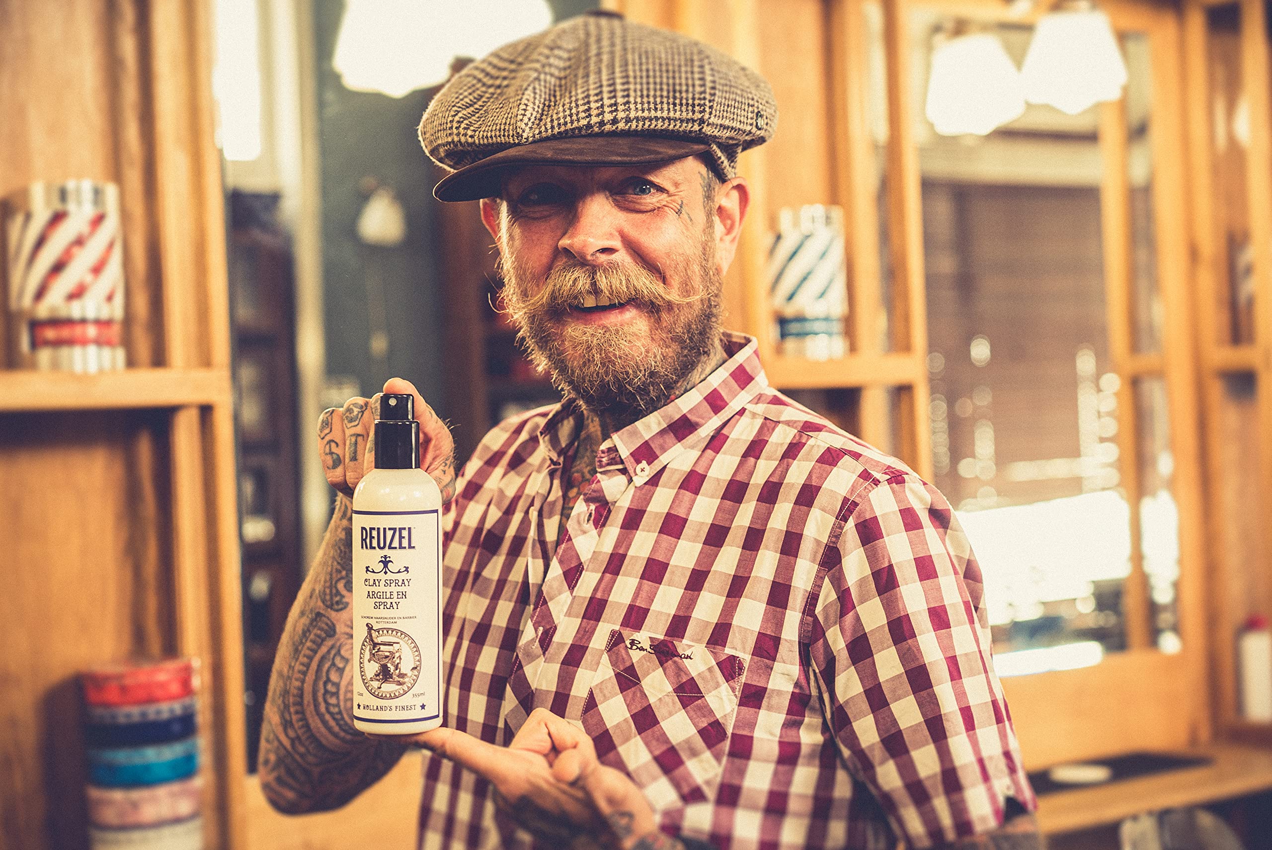 Reuzel - Clay Spray - Light Hold, No Shine, Water Soluble - 12 oz