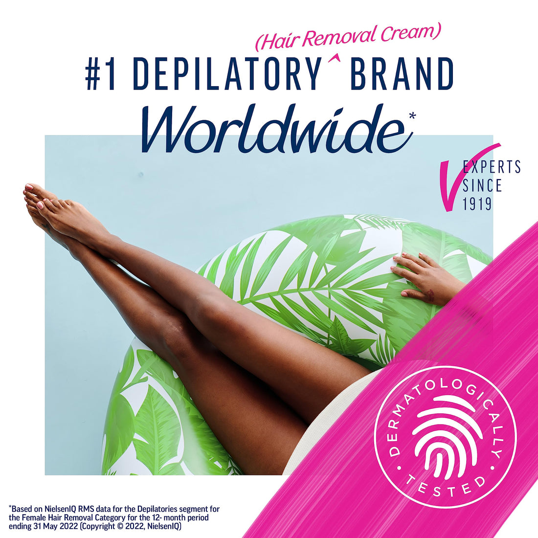 VEET Sensitive Skin Hair Removal Cream For Women, Painless Bikini Hair Removal Gel, Dermatologically Tested Depilatory Cream For Bikini Line, Legs, Arms, Underarms, 13.5 FL OZ Pump Bottle with Tool