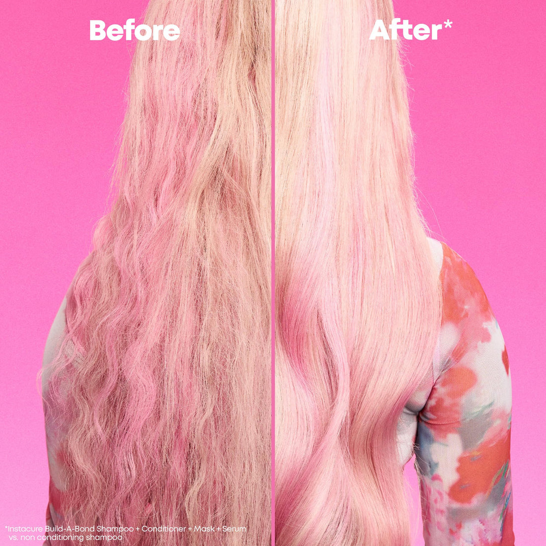 Matrix Instacure Build-A-Bond Mighty Bonds Shampoo | Bonding Care Shampoo | Repairs Very Damaged Hair | Strengthens & Softens | With Citric Acid & Squalane | Vegan, Sulfate-Free, Paraben-Free | 300ml